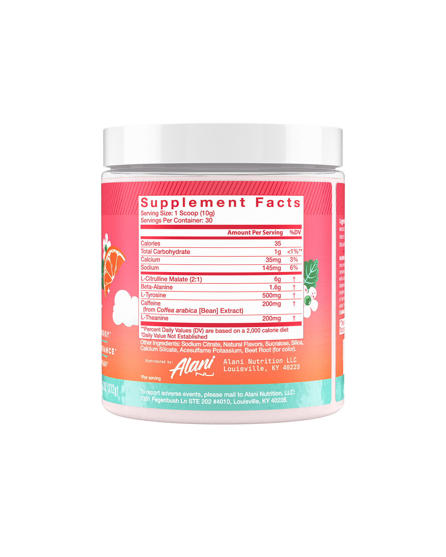 Strawberry Sunrise Pre-Workout, 30 Servings