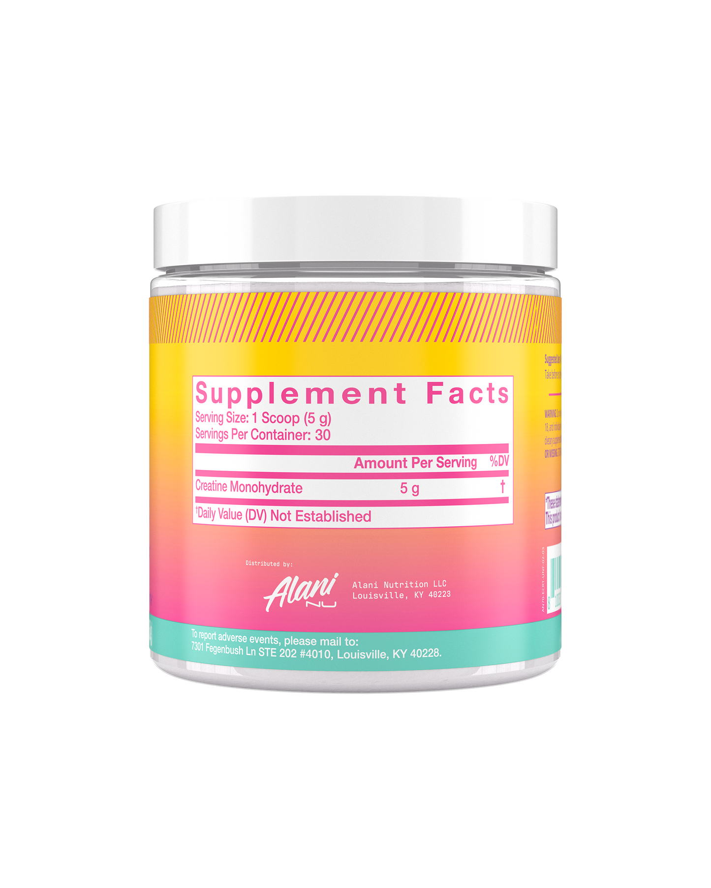 5 g Creatine Powder, 30 Servings