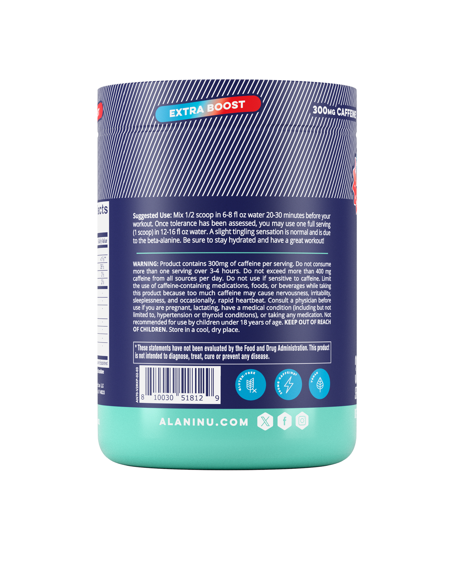 Rocket Pop Pre-Workout+ for Focus, 30 Servings