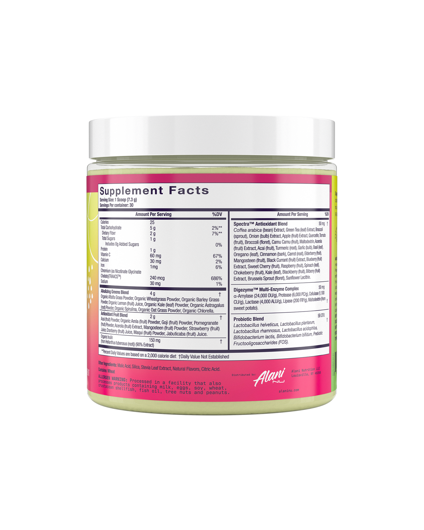 Wild Berry Super Greens Powder - 30 Day Supply