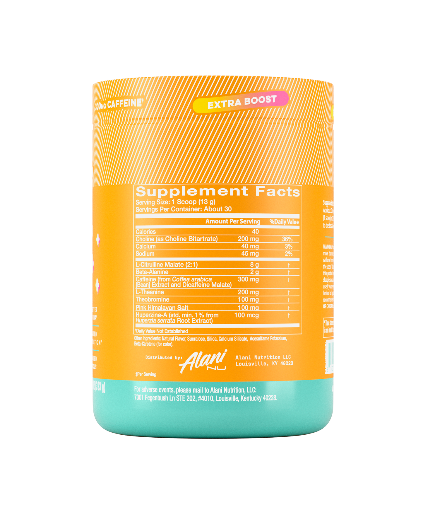 Paradise Swirl Pre-Workout+ for Hydration, 30 Servings