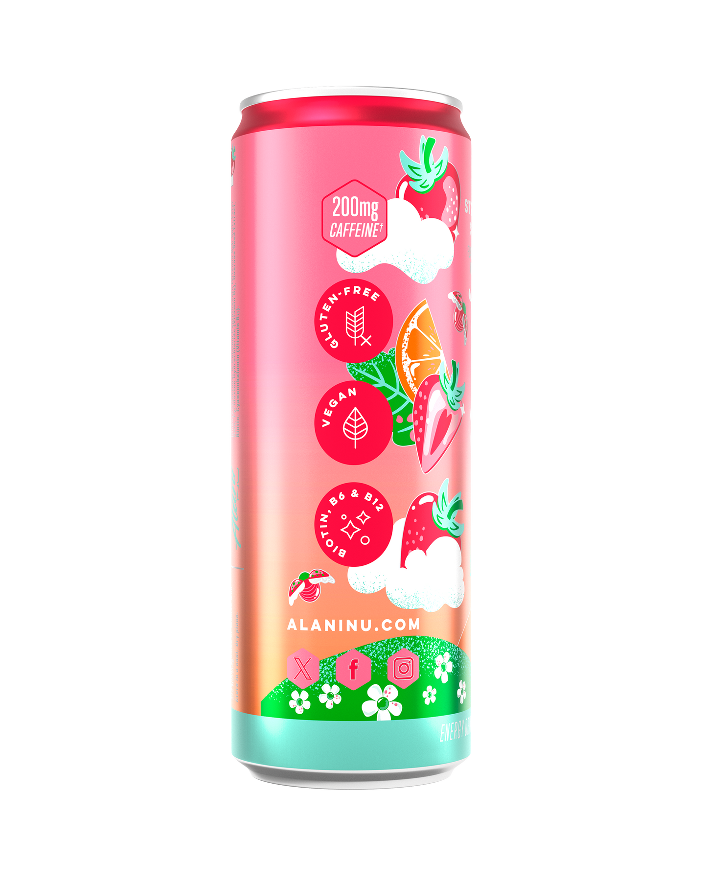 Strawberry Sunrise Alani Nu Energy Drink, 12 Pack