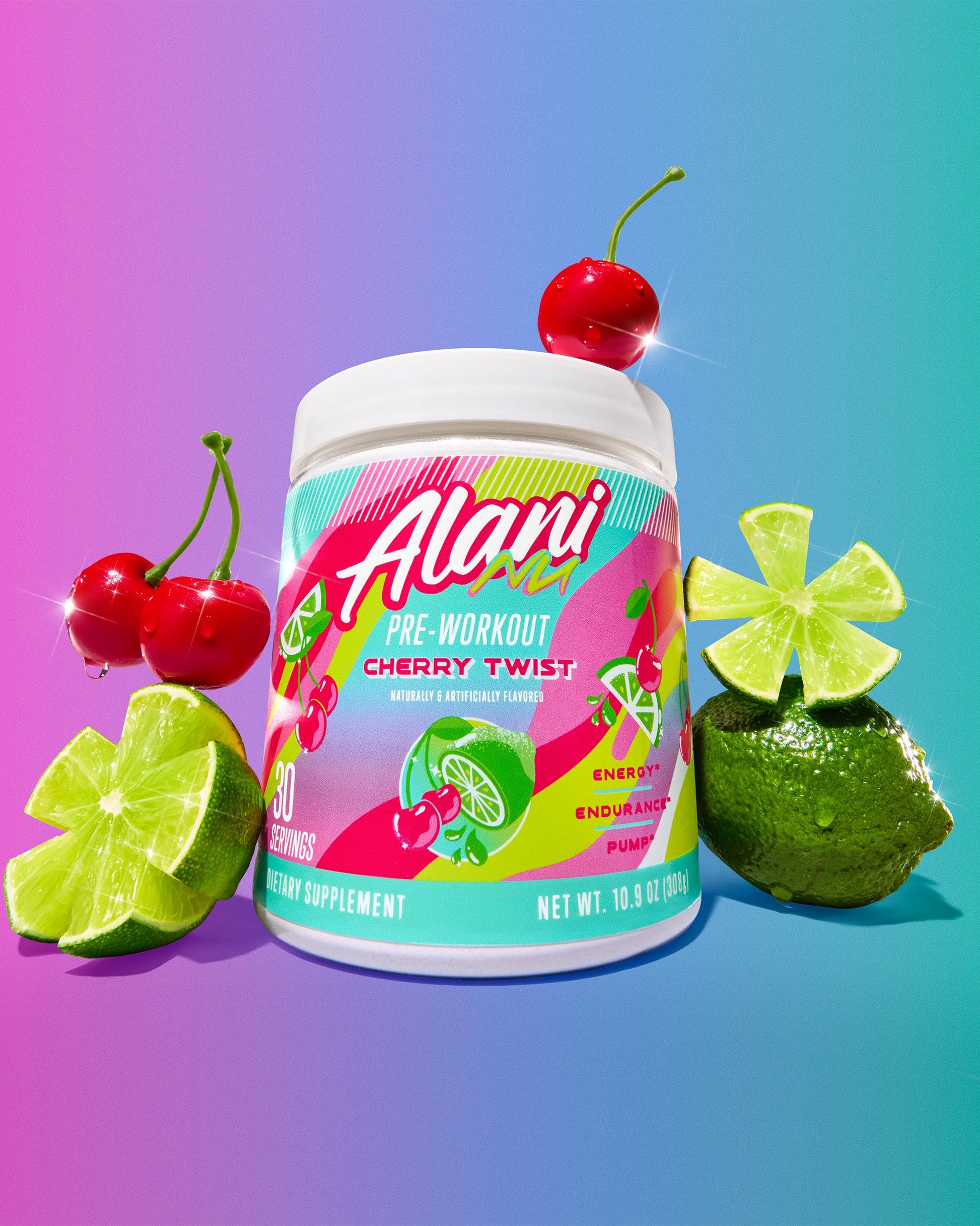 Cherry Twist Pre-Workout, 30 Servings