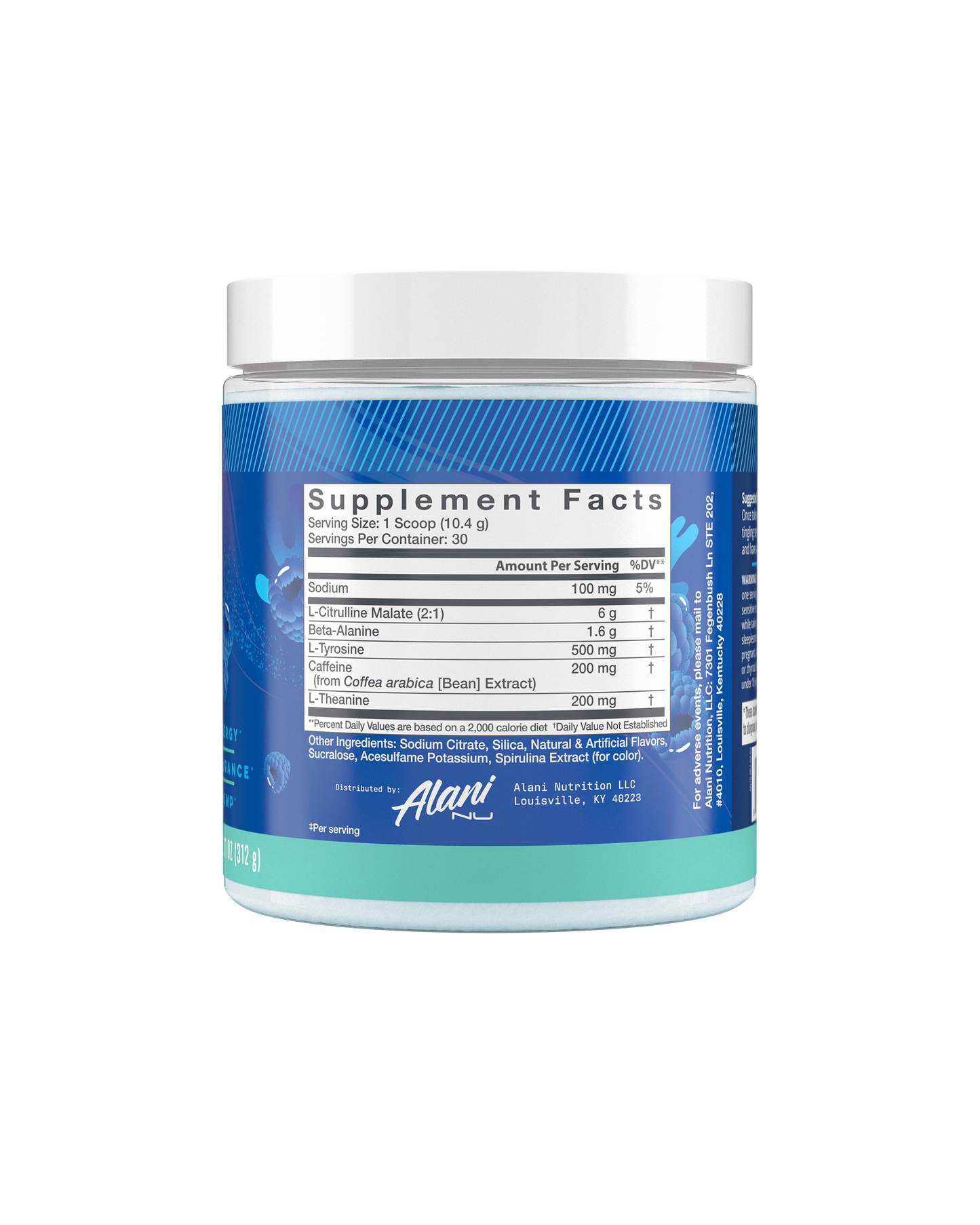 Breezeberry Pre-Workout with L-Theanine, 30 Servings
