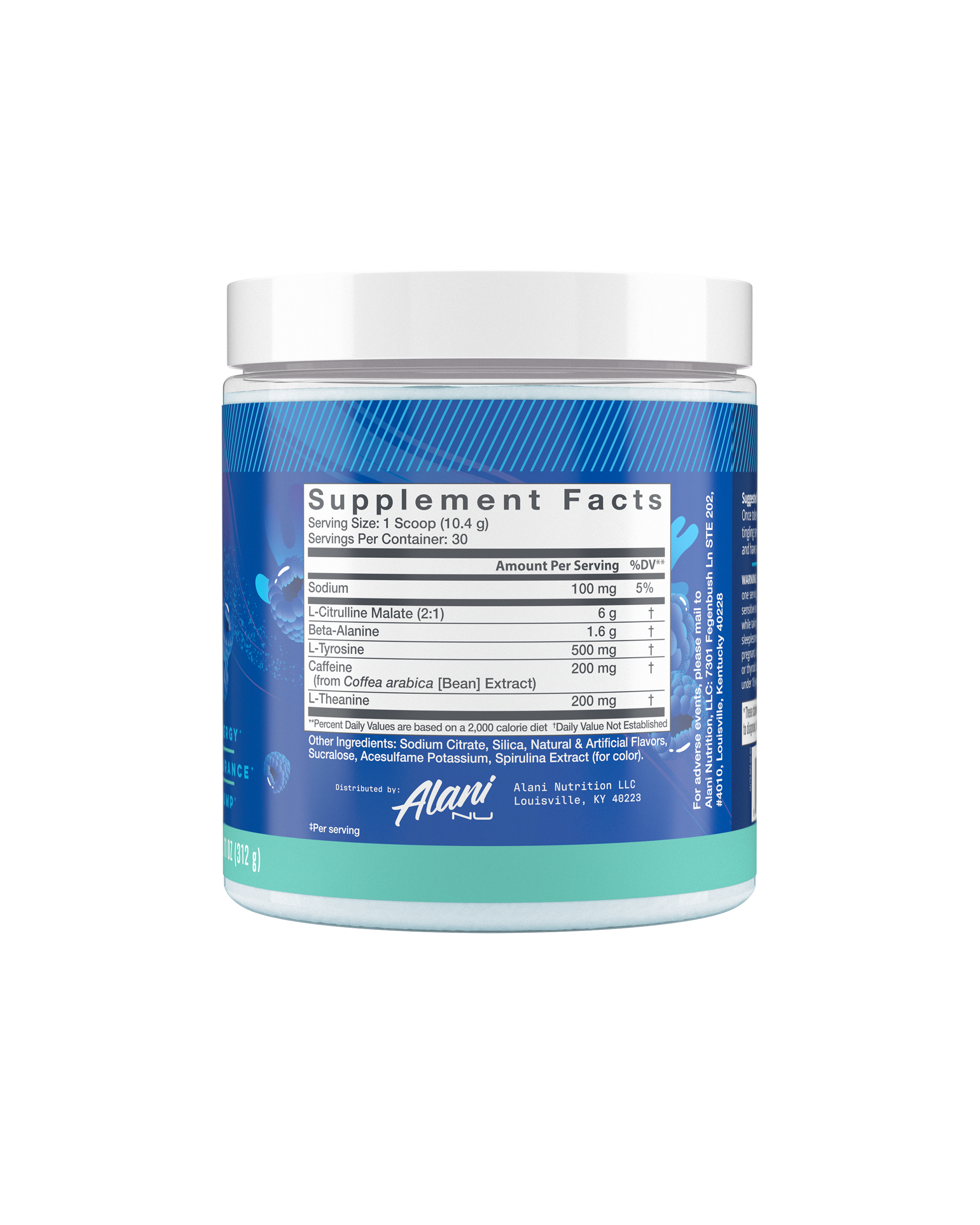 Breezeberry Pre-Workout with L-Theanine, 30 Servings