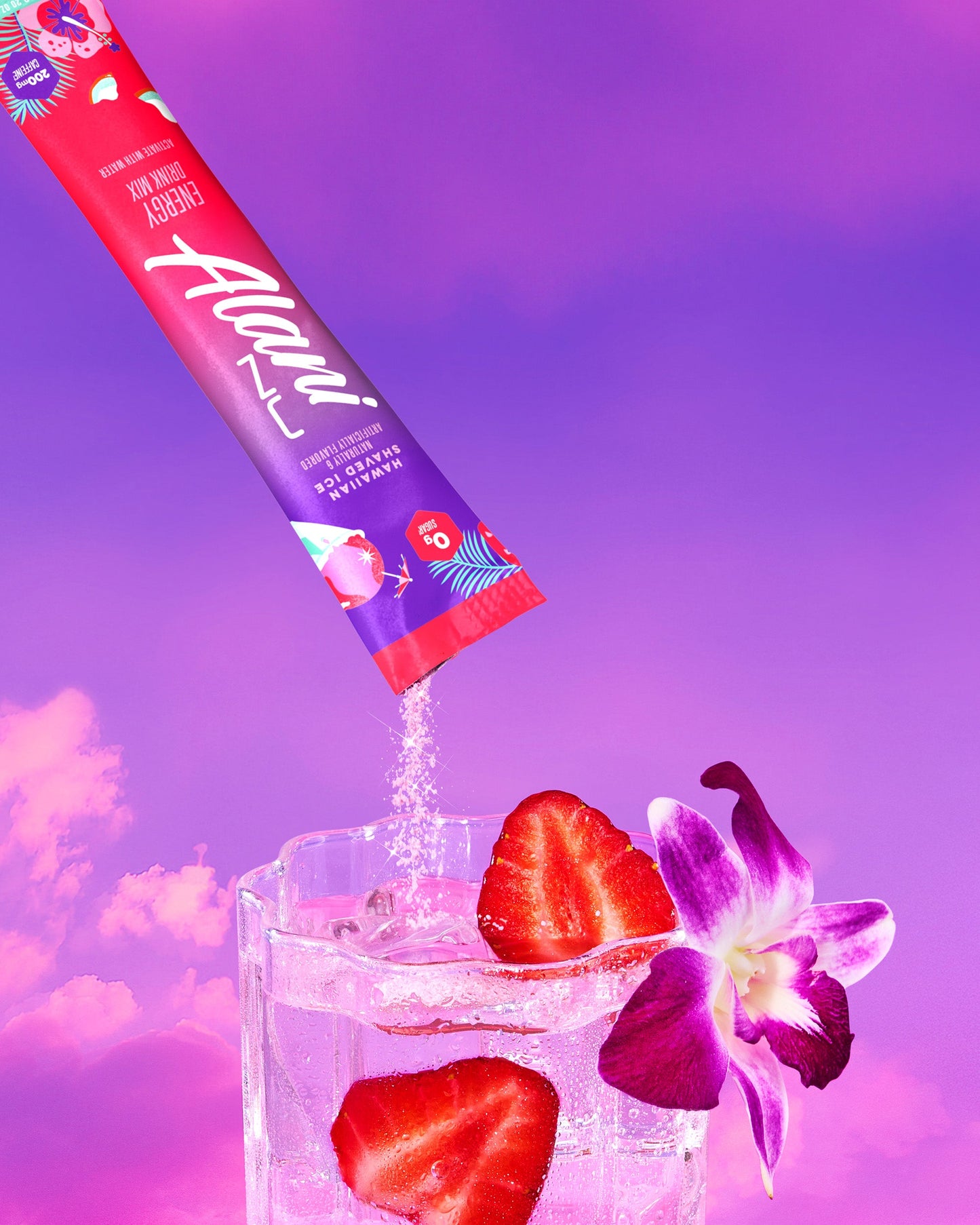 Hawaiian Shaved Ice Energy Sticks, 10 Pack