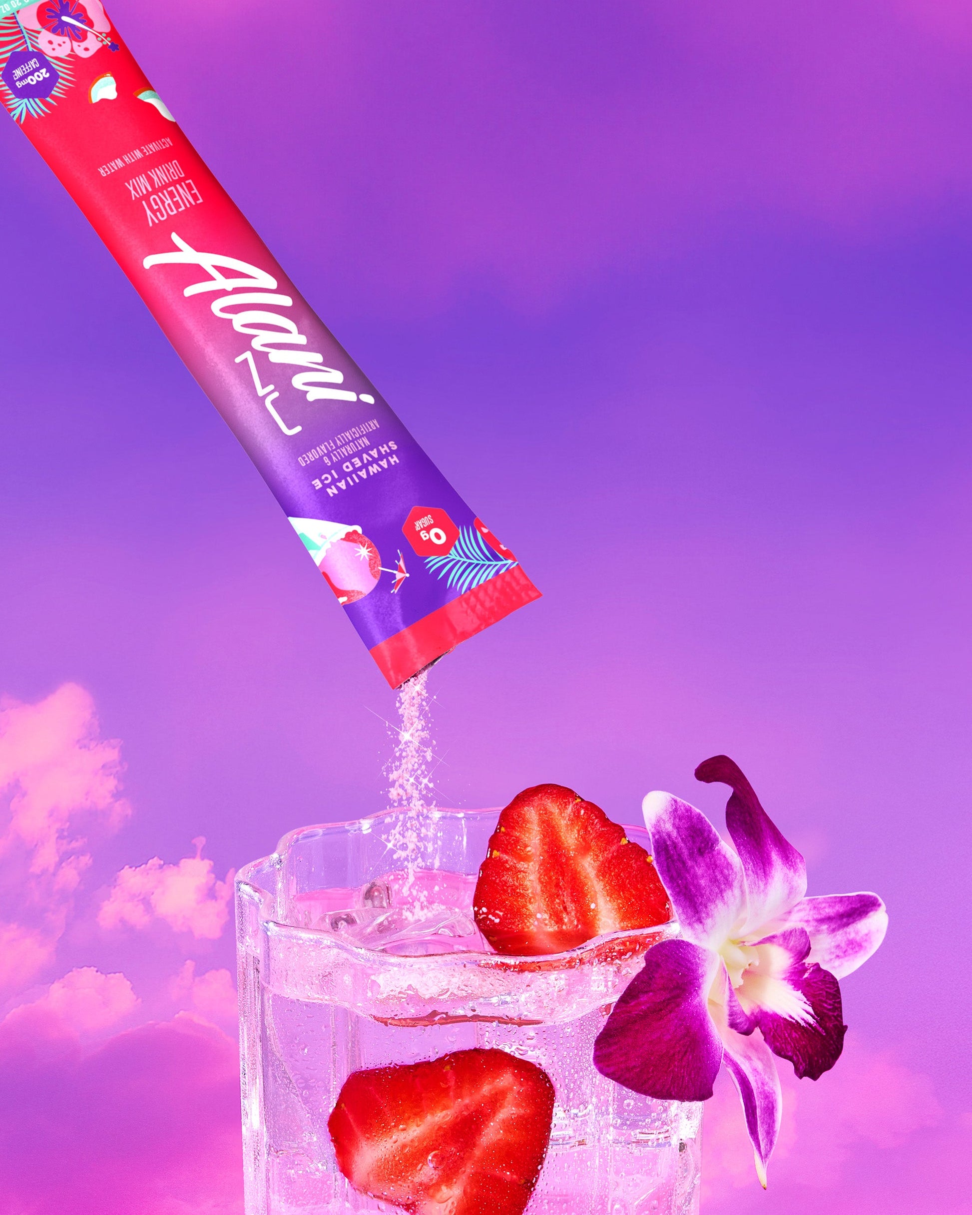 Hawaiian Shaved Ice Energy Sticks, 10 Pack