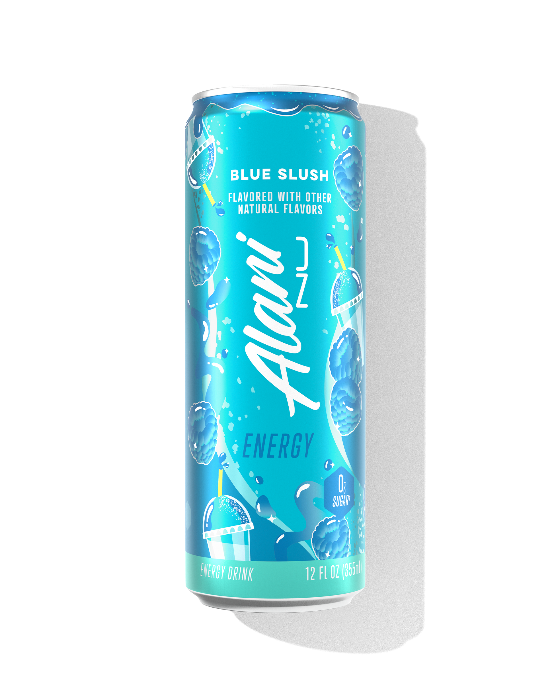 Blue Slush Alani Nu Energy Drink, 12 Pack