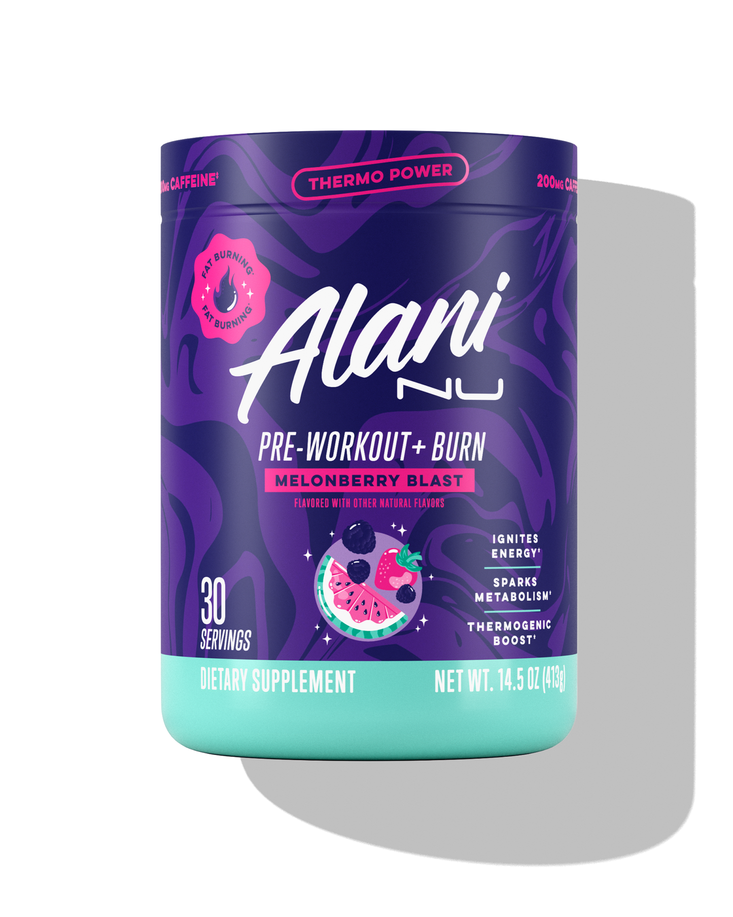 Melonberry Blast Thermo Pre-Workout+, 30 Servings