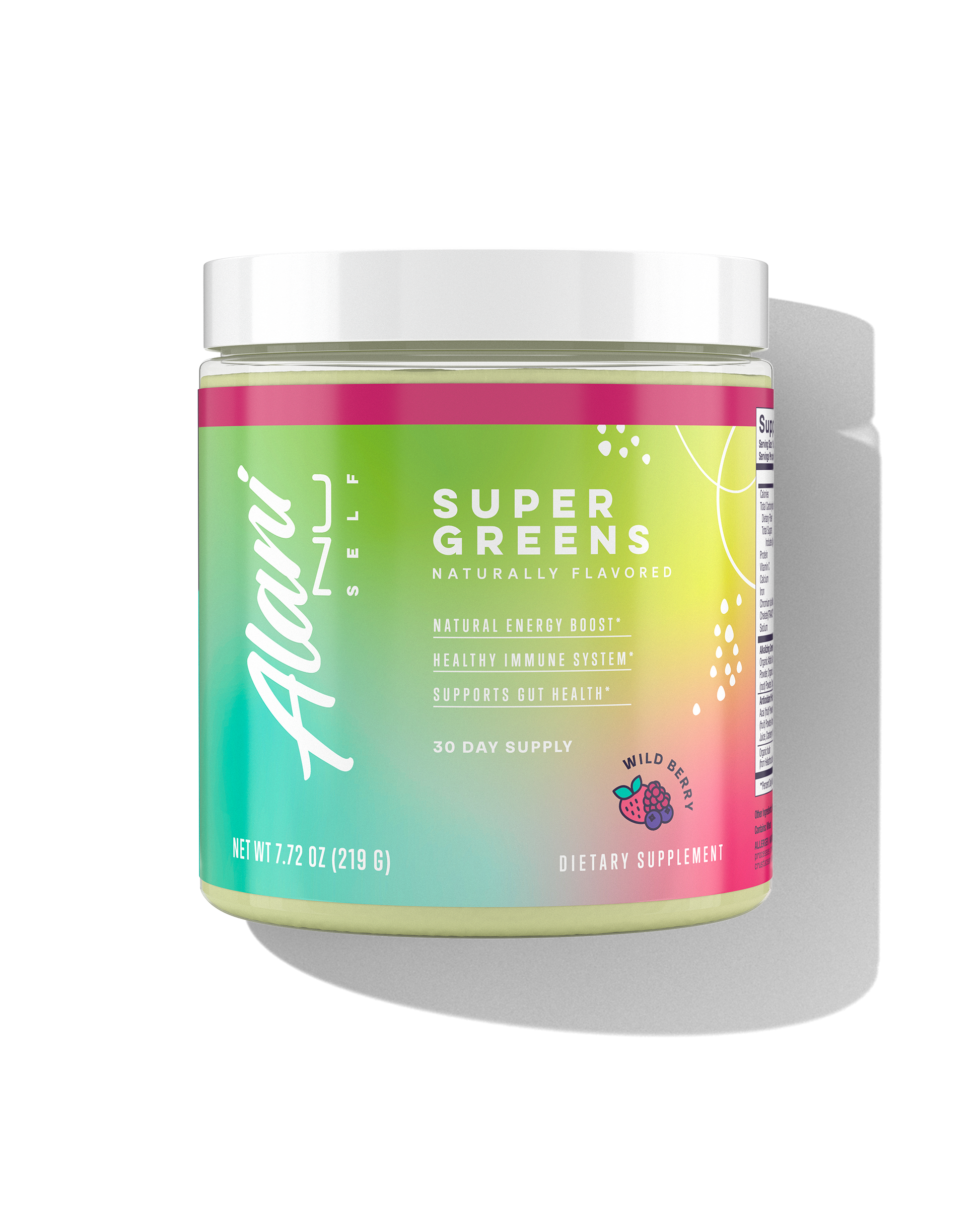 Wild Berry Super Greens Powder - 30 Day Supply