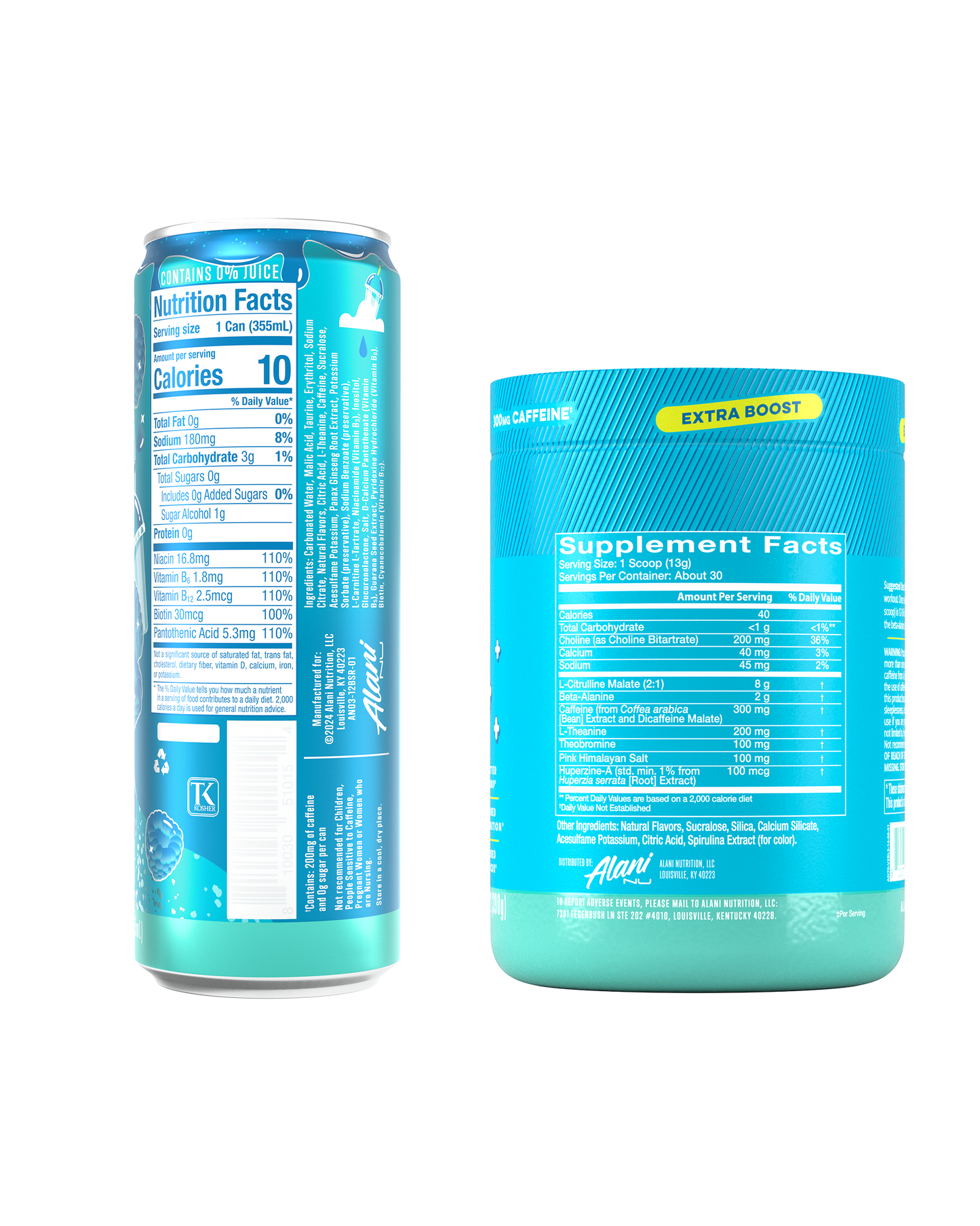Blue Slush Energy Drink and Pre-Workout+ Bundle