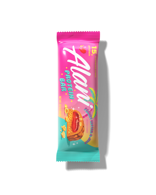 Gooey Peanut Butter and Jelly Protein Bars - 12 Pack