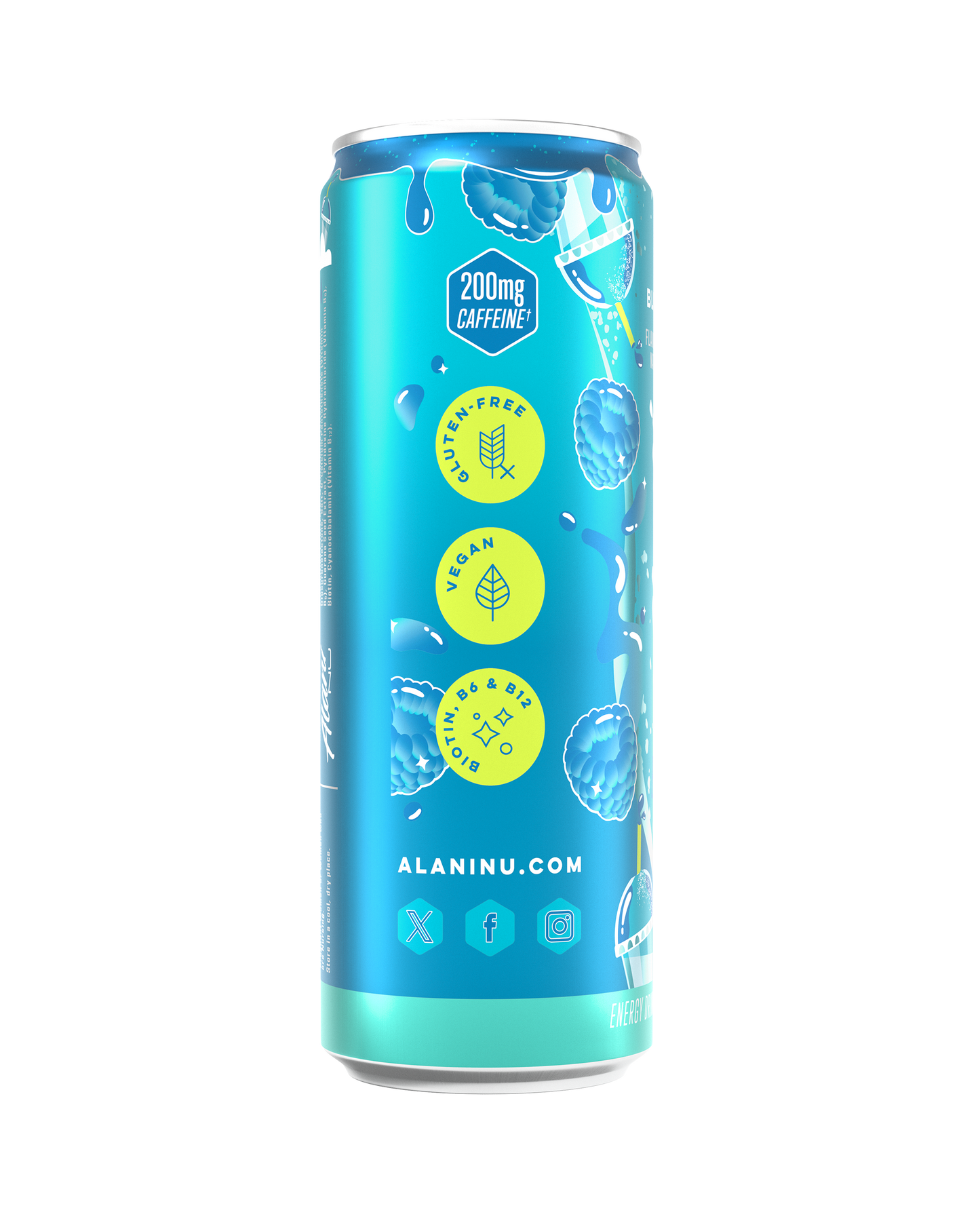 Blue Slush Alani Nu Energy Drink, 12 Pack