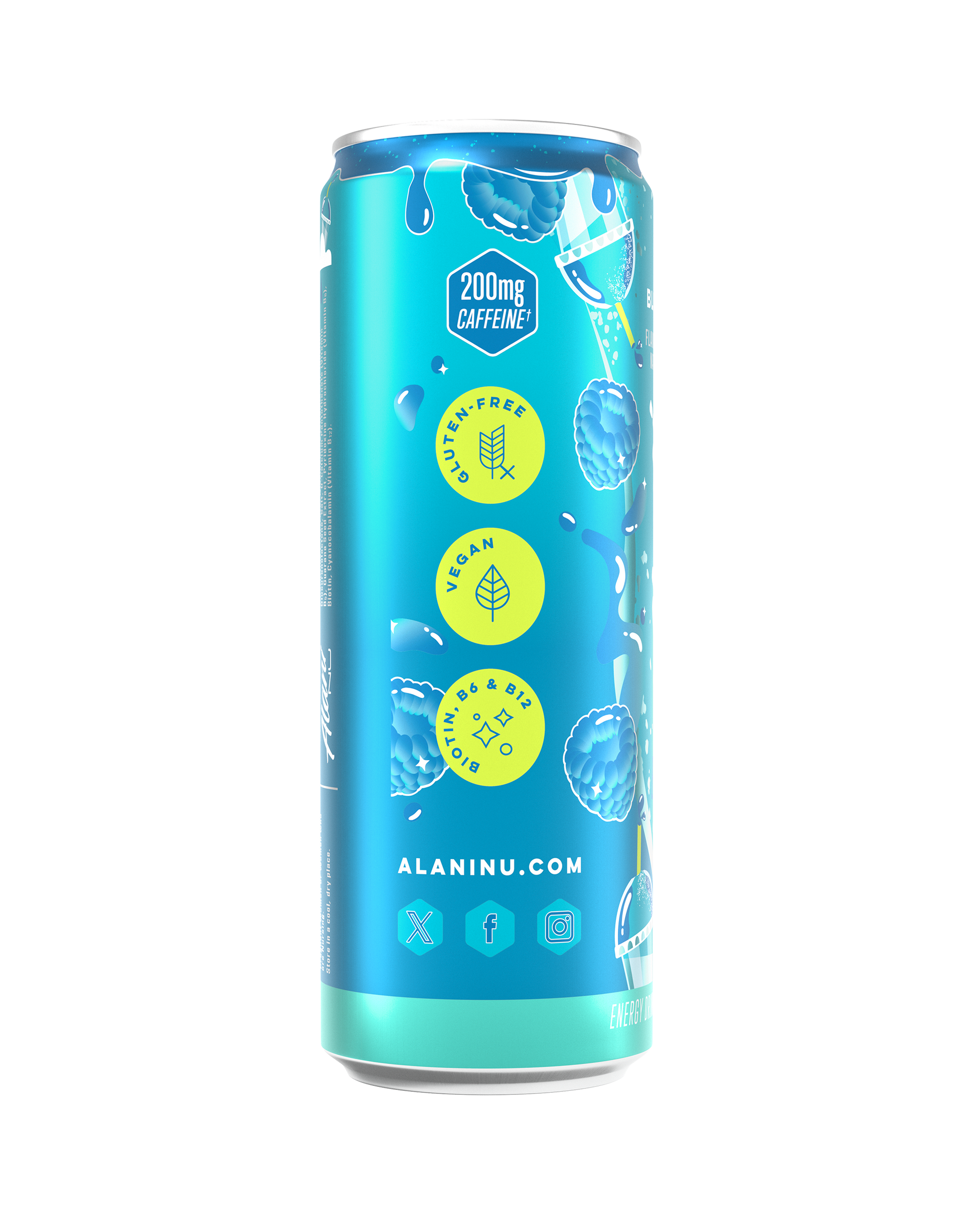 Blue Slush Alani Nu Energy Drink, 12 Pack