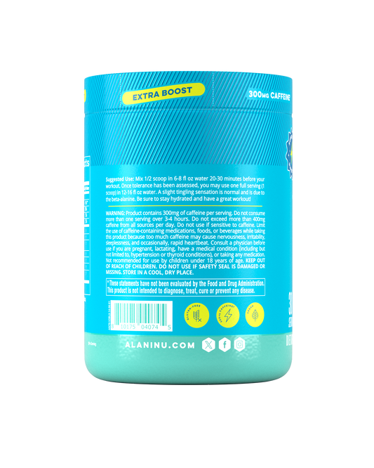 Blue Slush Pre-Workout+ for Pump, Hydration and Focus