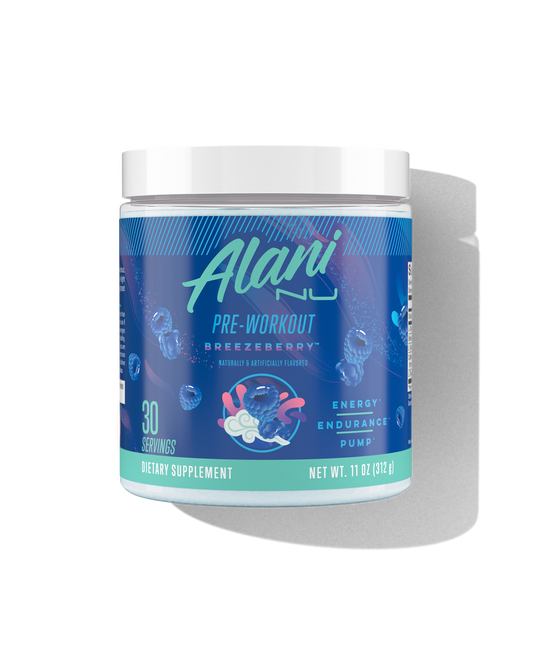Breezeberry Pre-Workout with L-Theanine, 30 Servings