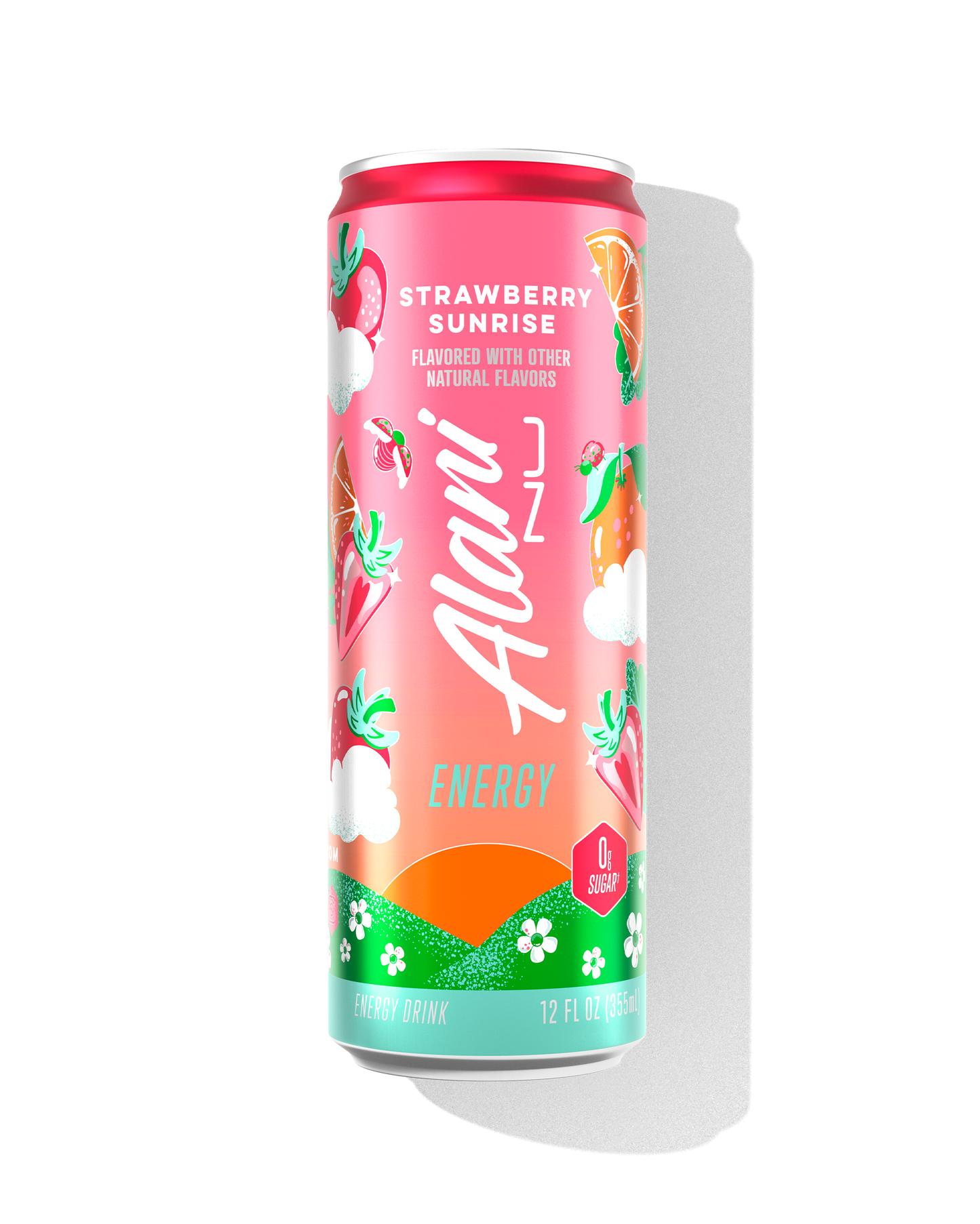Strawberry Sunrise Alani Nu Energy Drink, 12 Pack