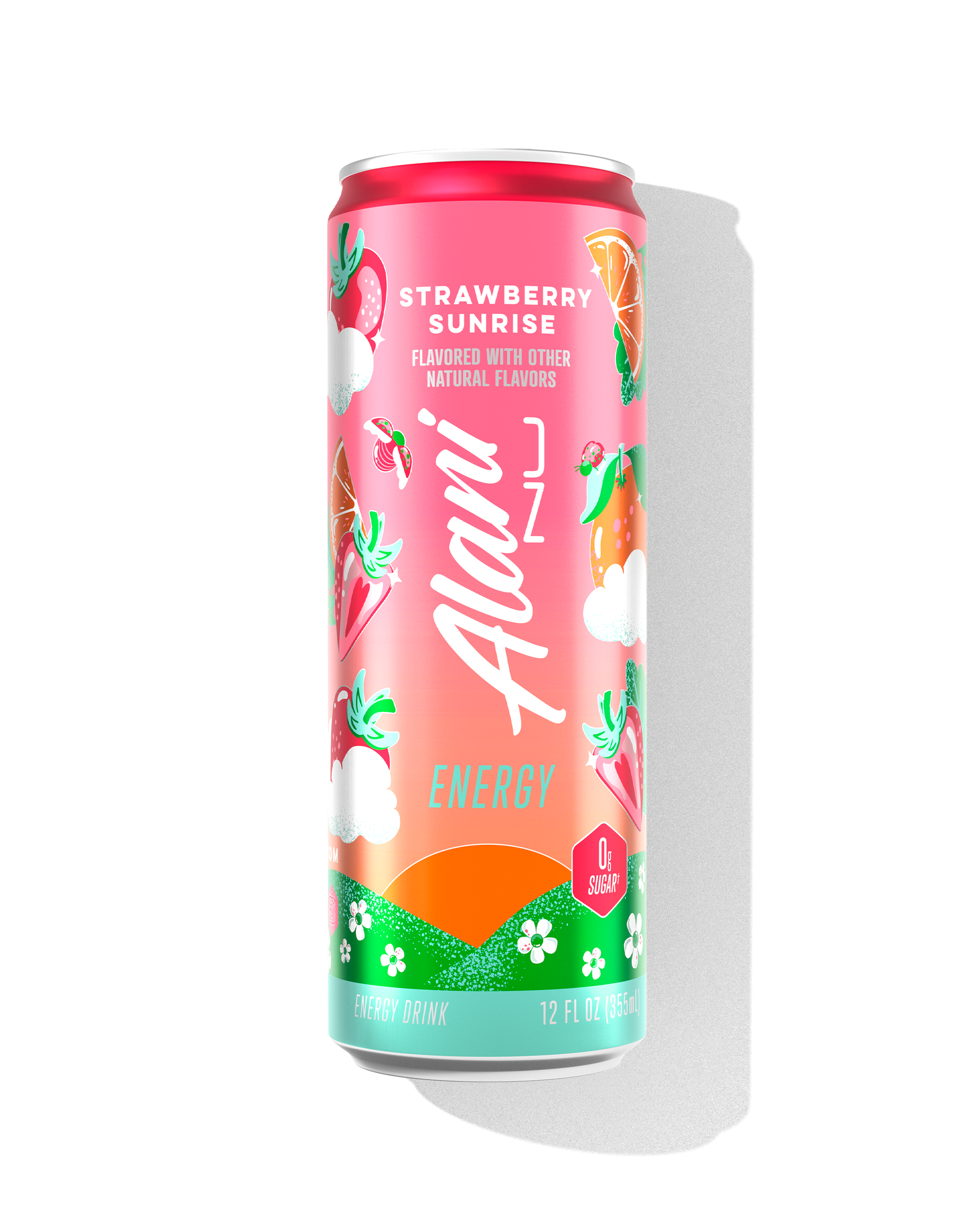 Strawberry Sunrise Alani Nu Energy Drink, 12 Pack