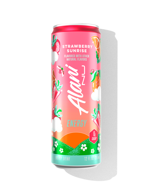 Strawberry Sunrise Alani Nu Energy Drink, 12 Pack