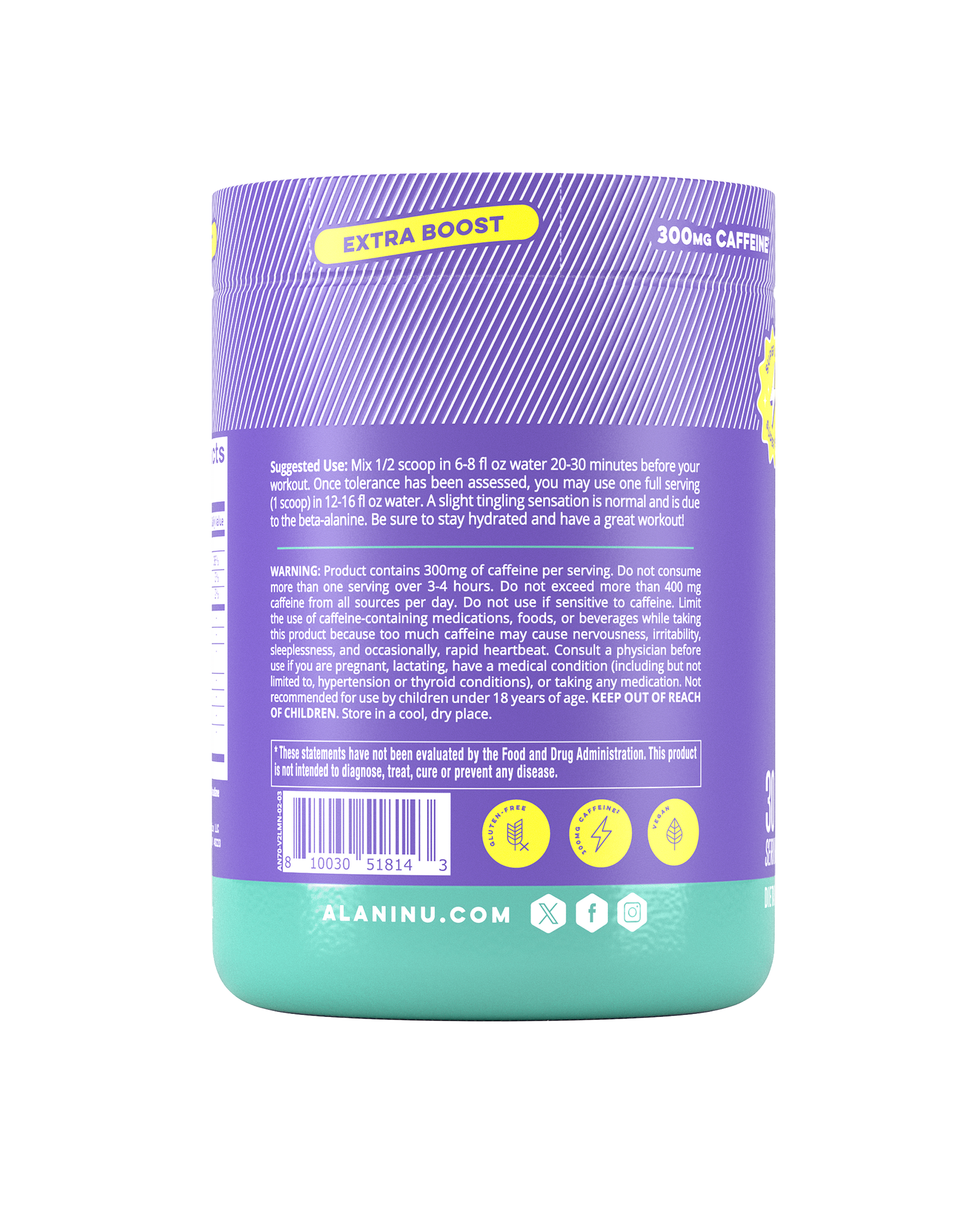 Frozen Lemonade Pre-Workout+, 30 Servings