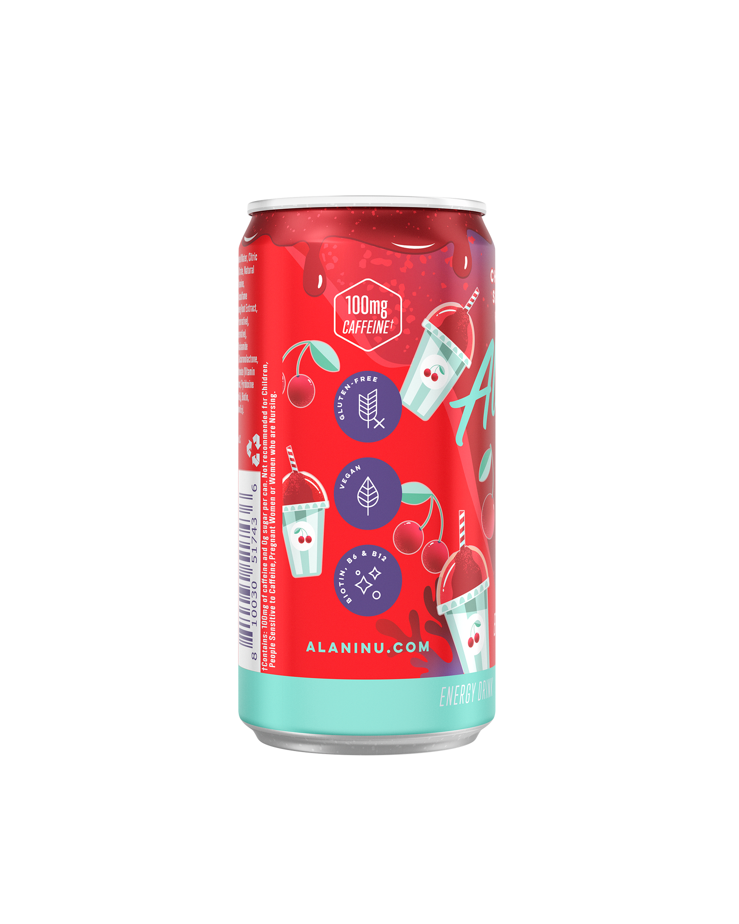 Cherry Slush Mini Energy - 24 Pack