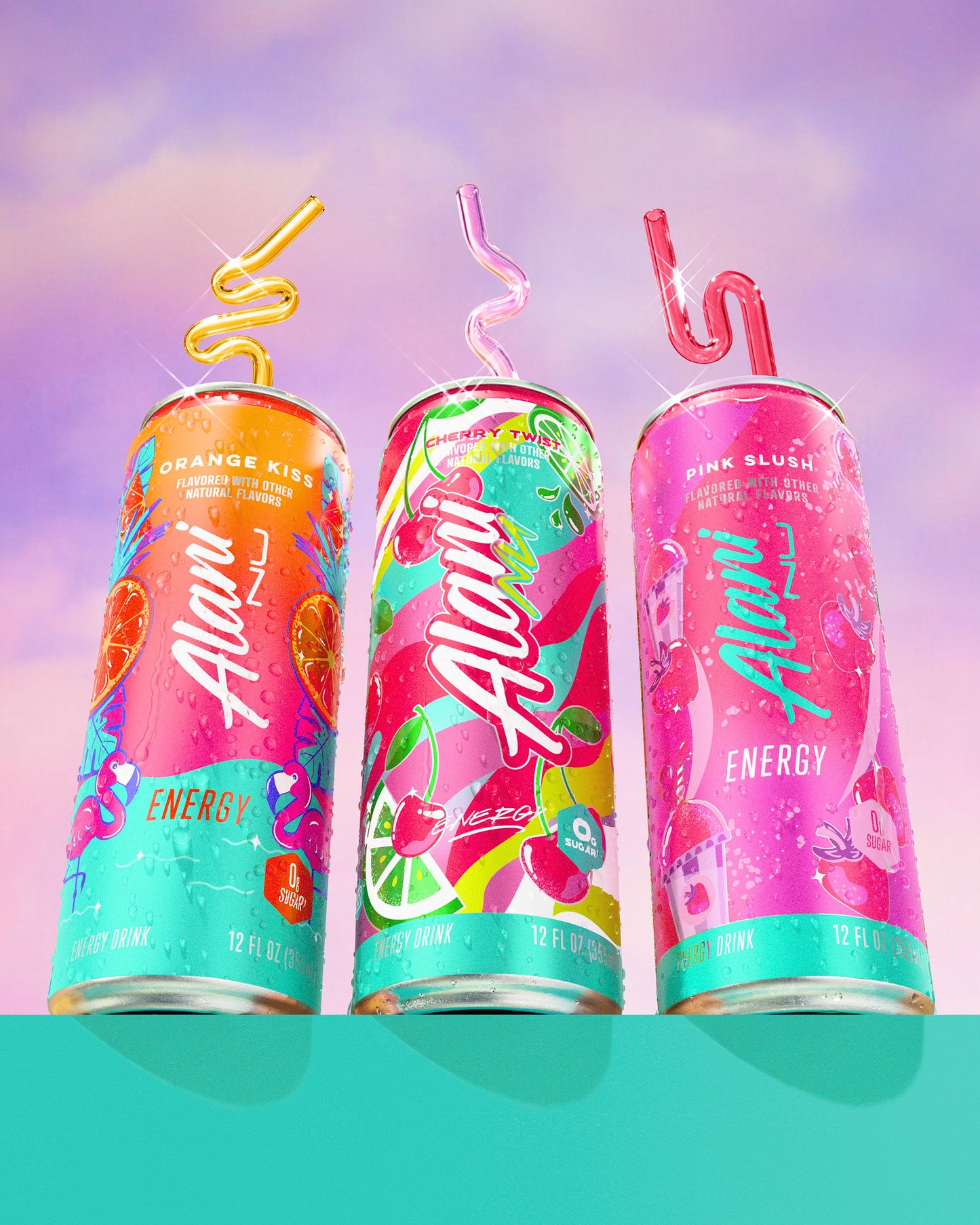 Sunkissed Energy Drink Variety Pack, 12-Pack