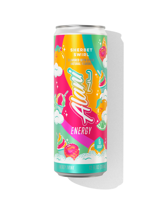 Alani Nu Sherbet Swirl Energy Drink, 12 Pack