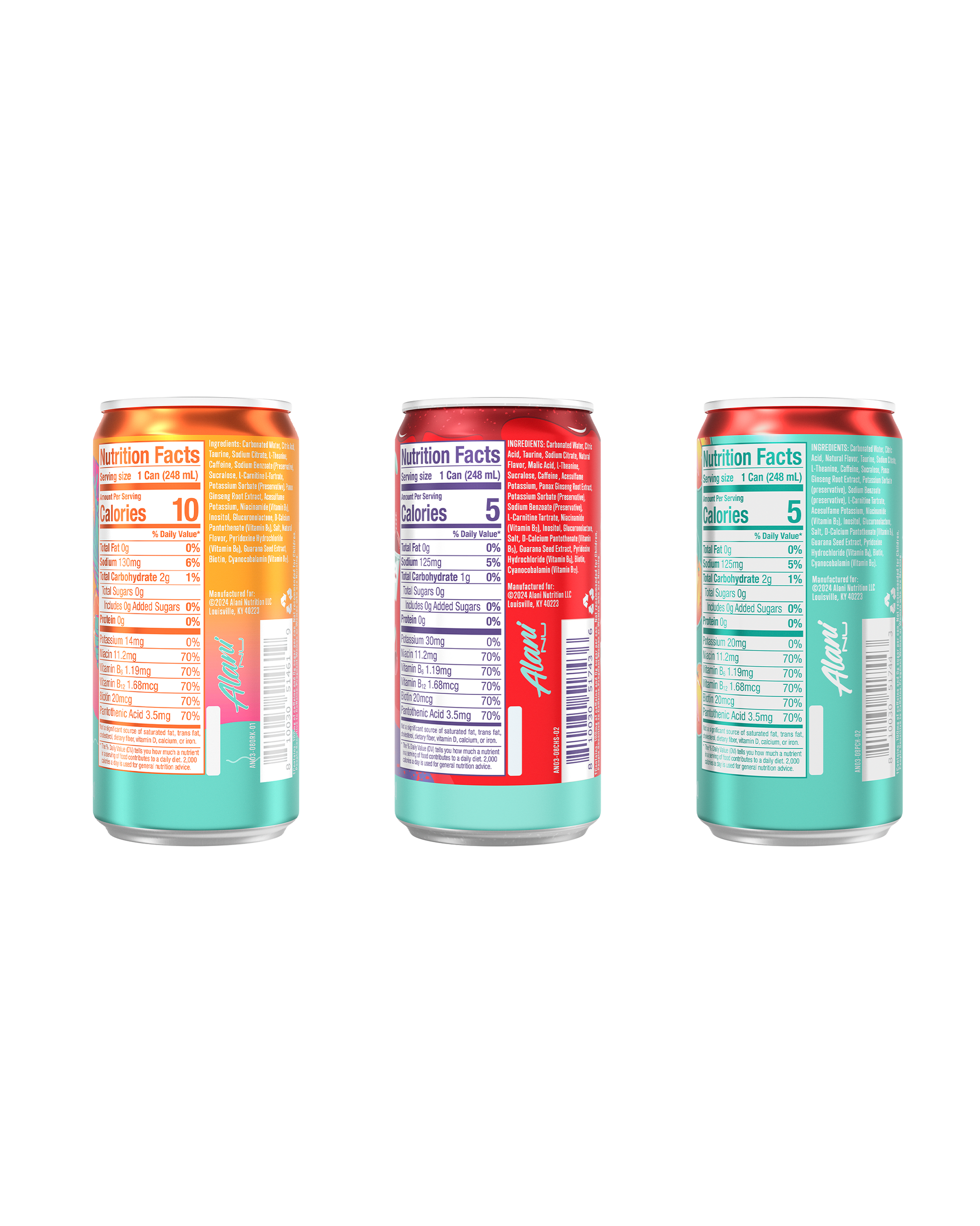 Mini Energy Variety Pack - 12 Pack