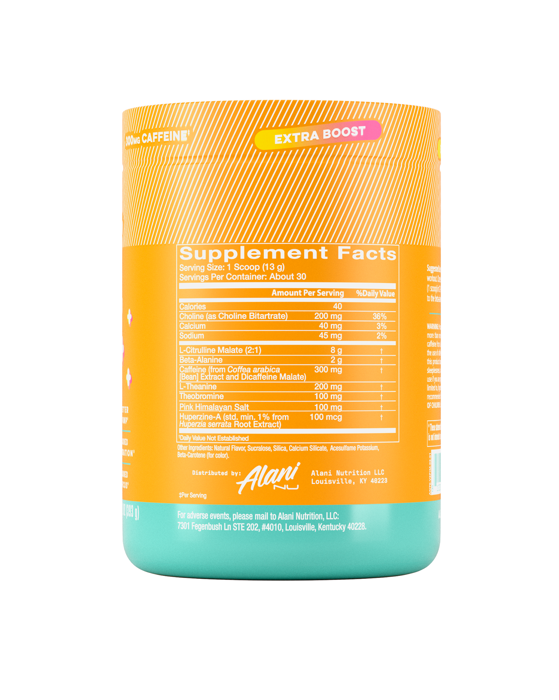 Paradise Swirl Pre-Workout+ for Hydration, 30 Servings
