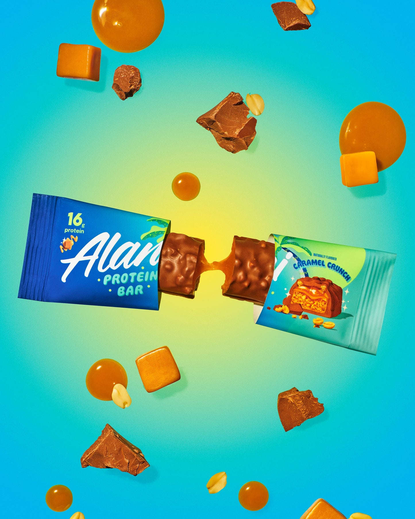 Caramel Crunch Protein Bars - 4 Pack