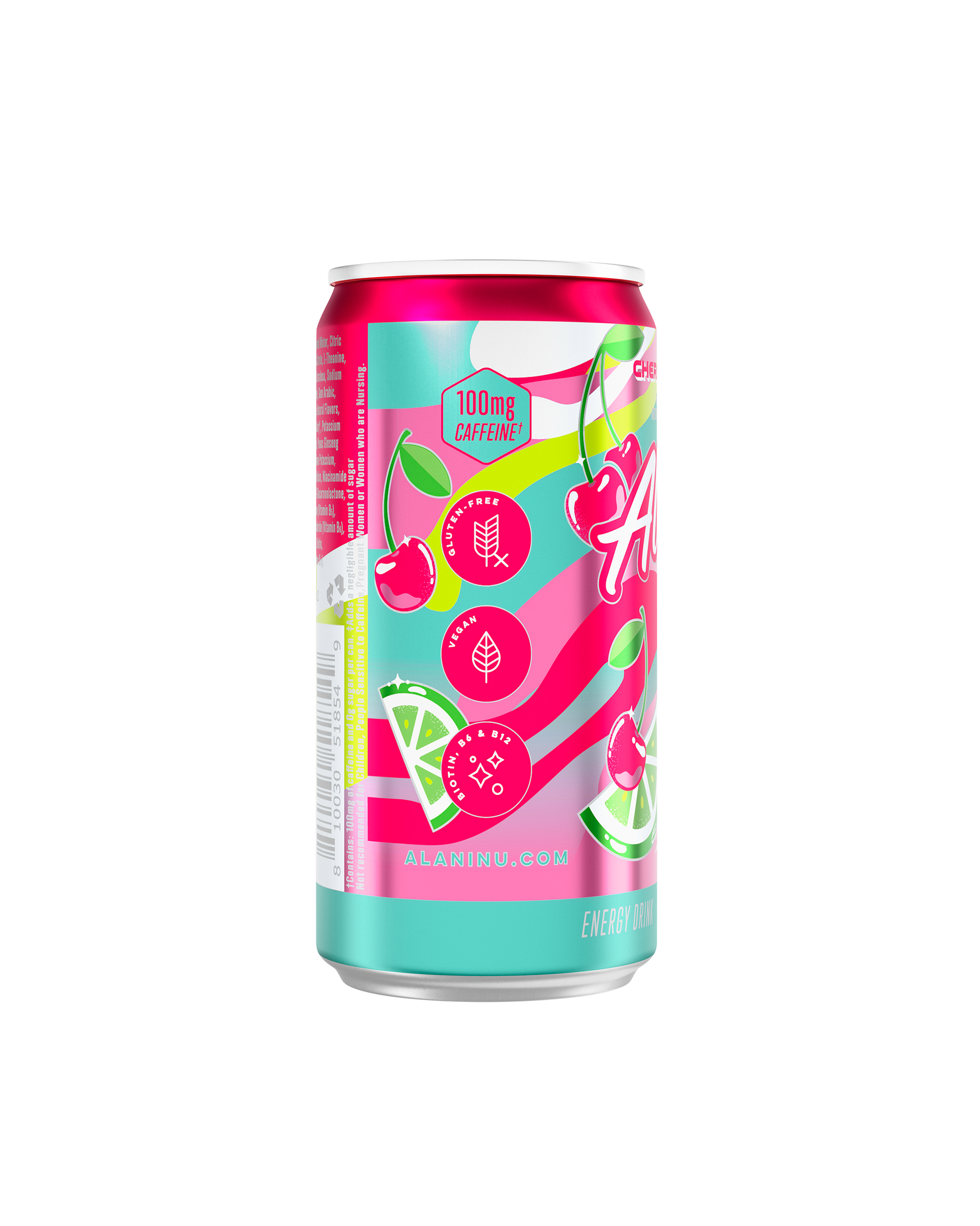 Alani Nu Cherry Twist Mini Energy Drink, 24 Pack