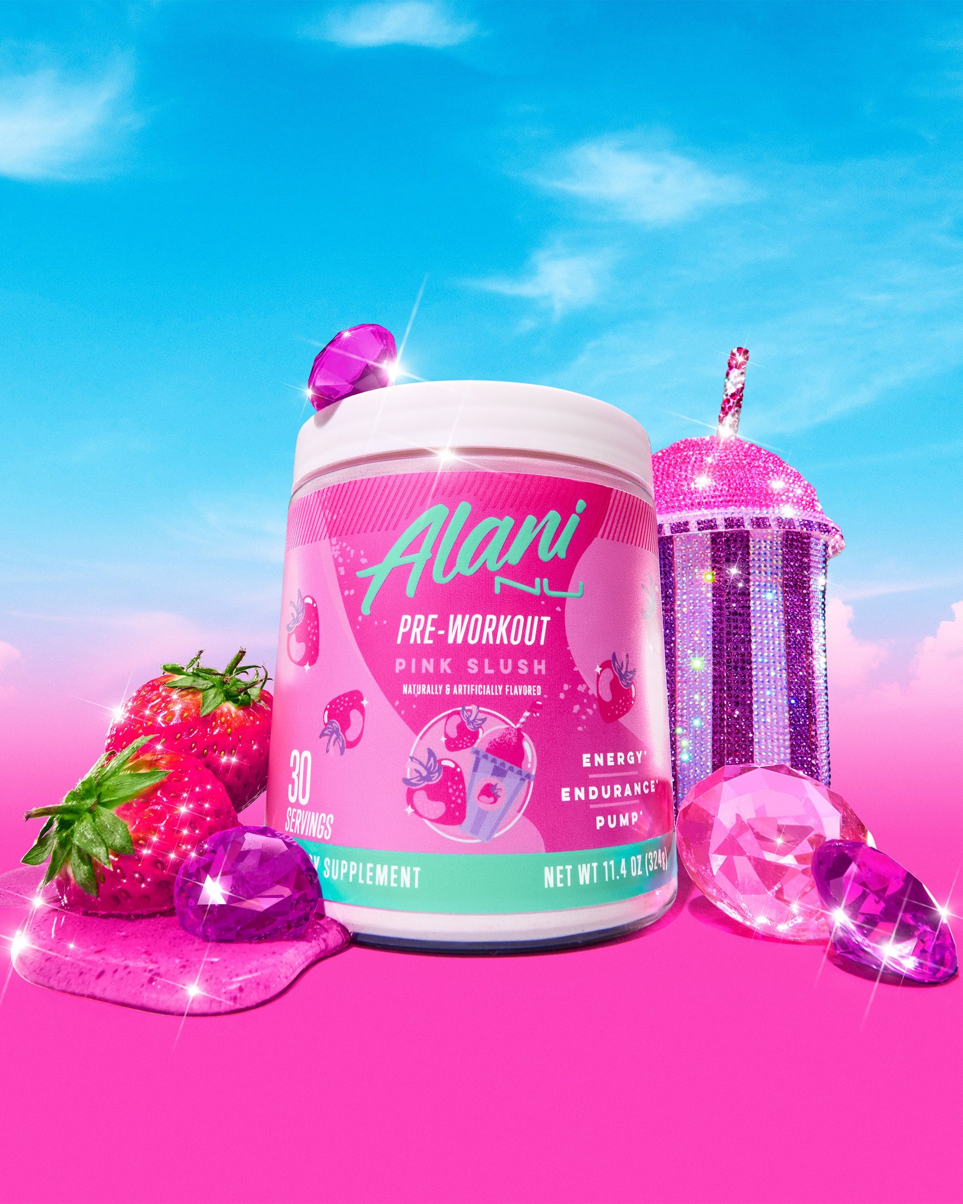 Pink Slush Pre-Workout and Energy Drink Bundle