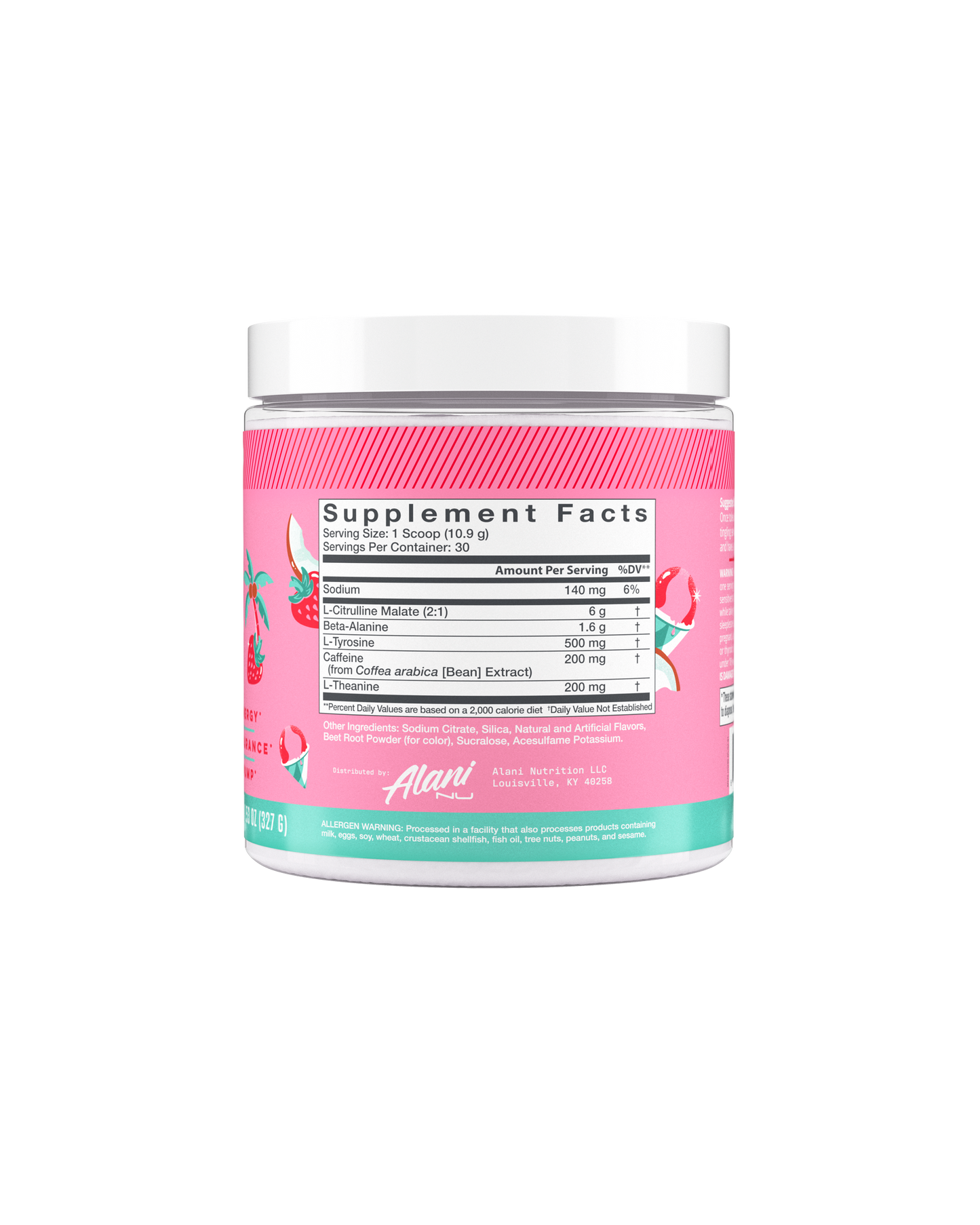 Hawaiian Shaved Ice Pre-Workout, 30 Servings