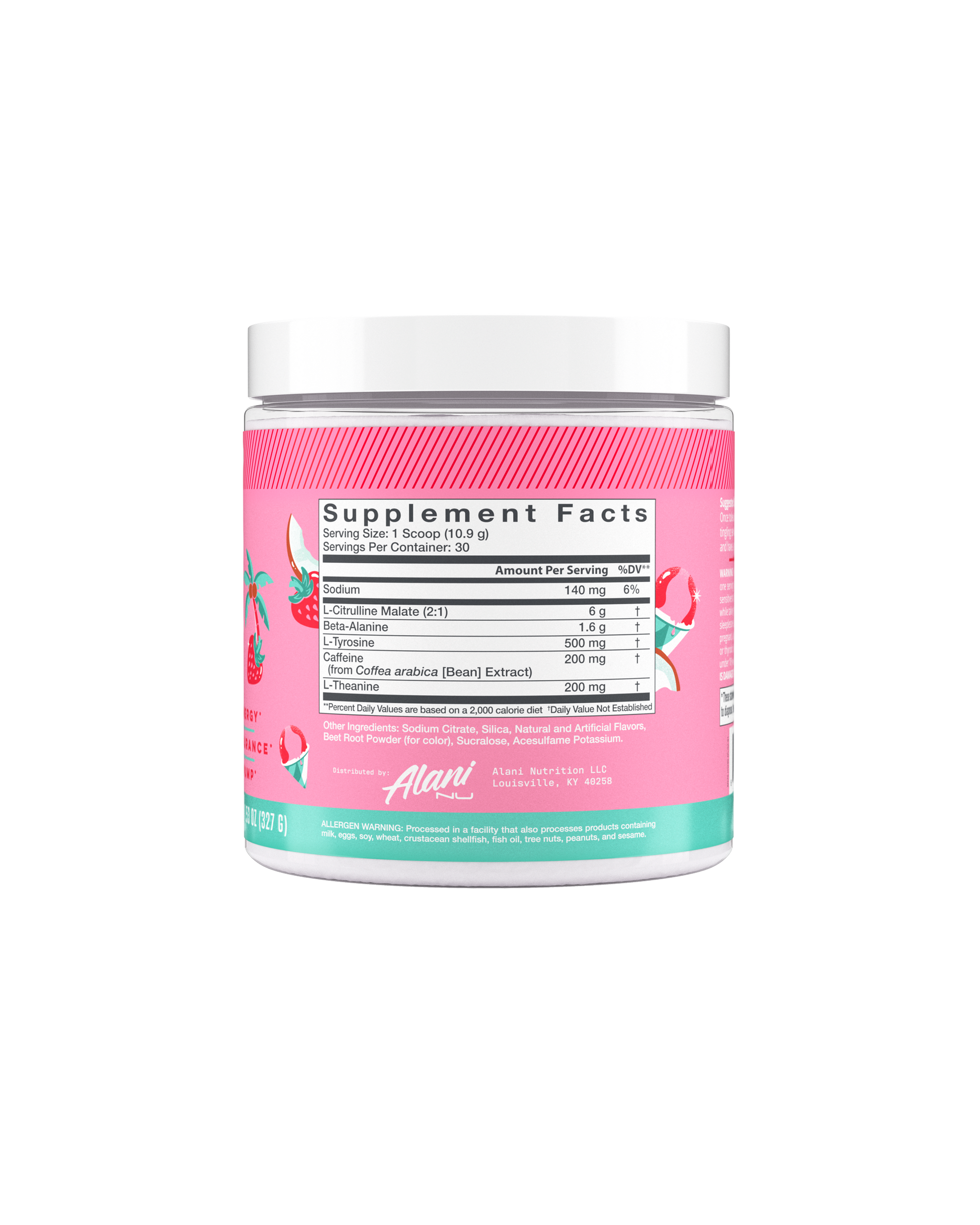 Hawaiian Shaved Ice Pre-Workout, 30 Servings