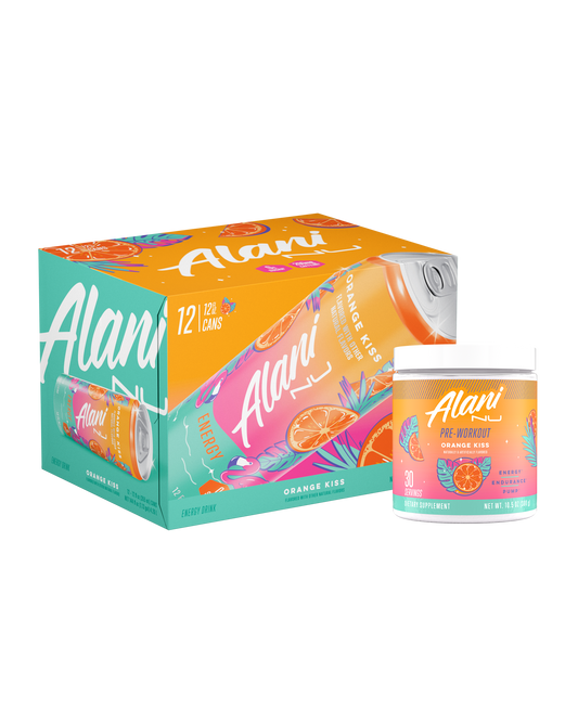 Orange Kiss Energy Drink and Pre-Workout Bundle