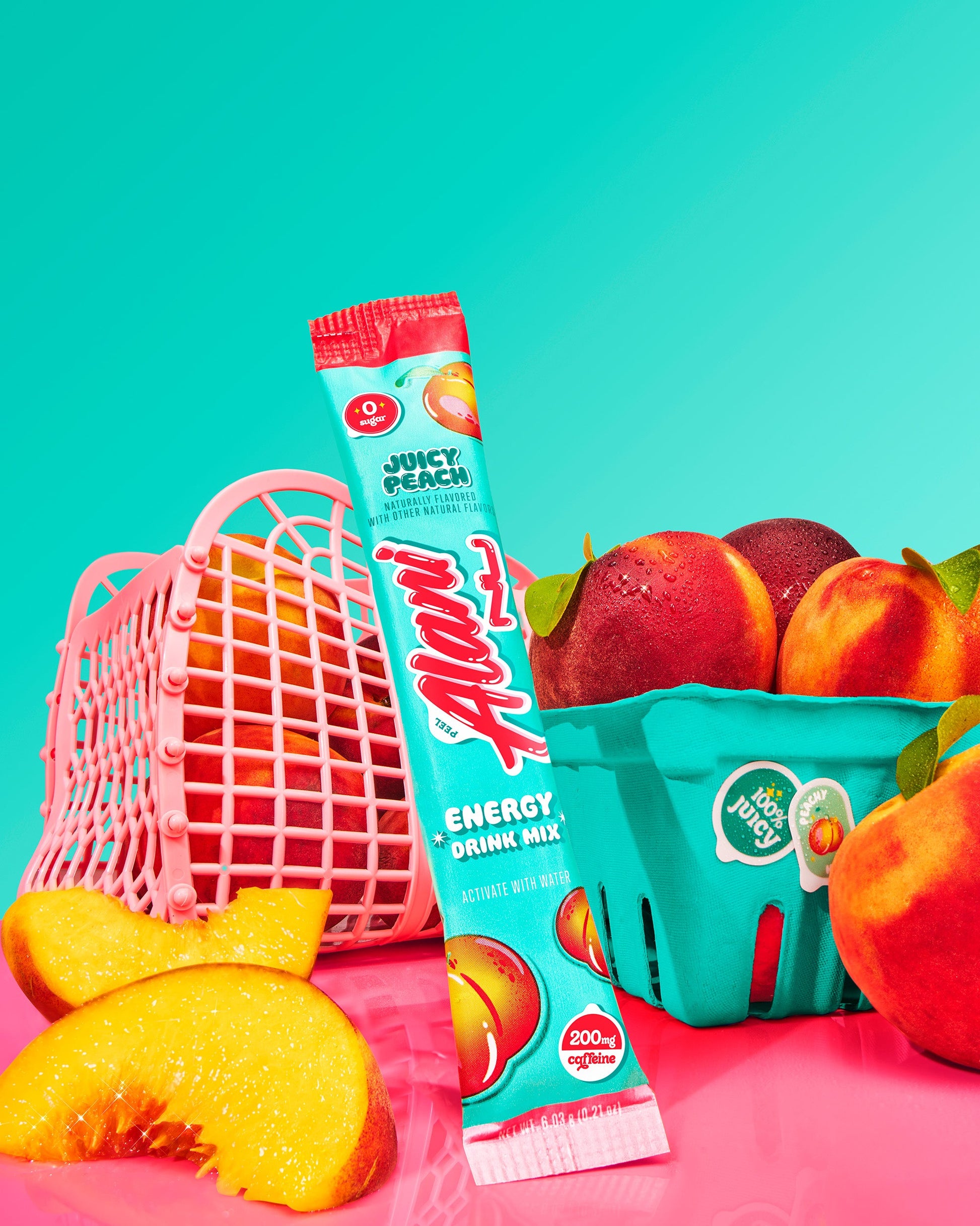 Juicy Peach Alani Nu Energy Mix Sticks, 10 Pack