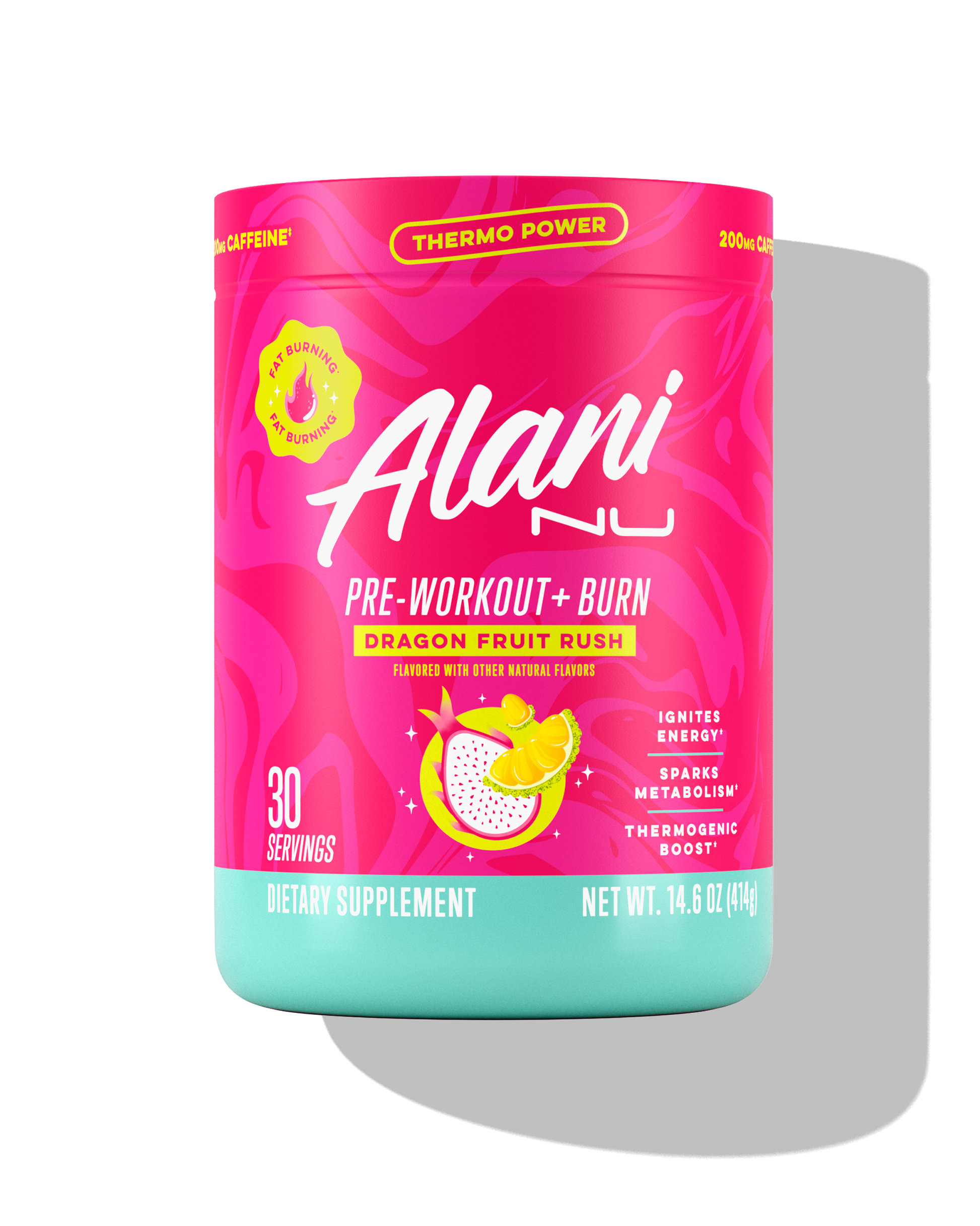 Dragon Fruit Rush Pre-Workout+ Burn, 30 Servings