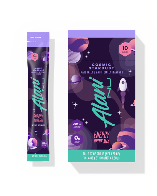 Cosmic Stardust Alani Nu Energy Sticks, 10 Pack