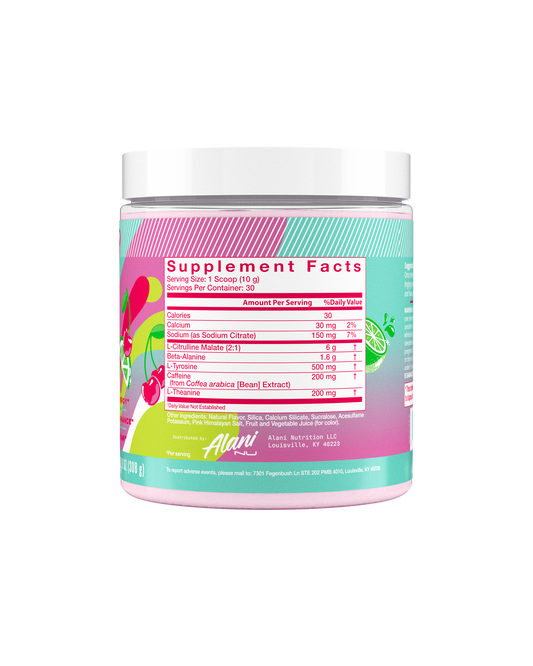 Cherry Twist Caffeine and L-Theanine Pre-Workout