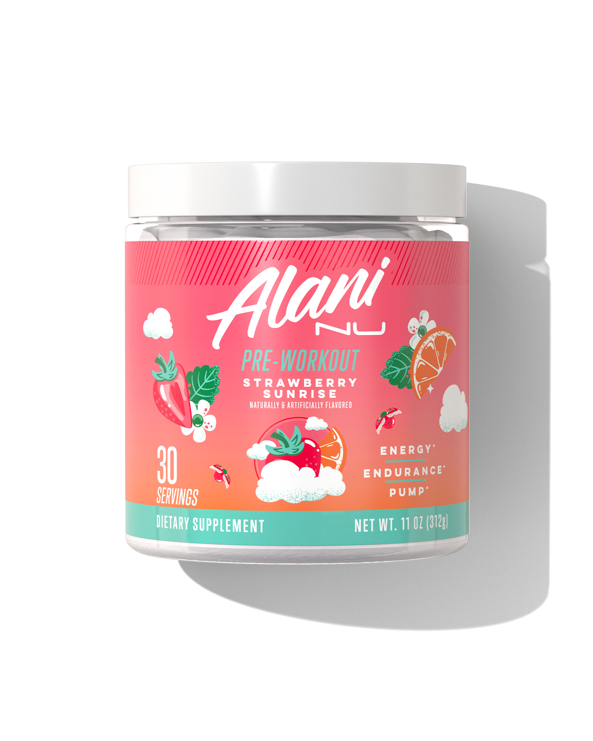 Strawberry Sunrise Pre-Workout, 30 Servings