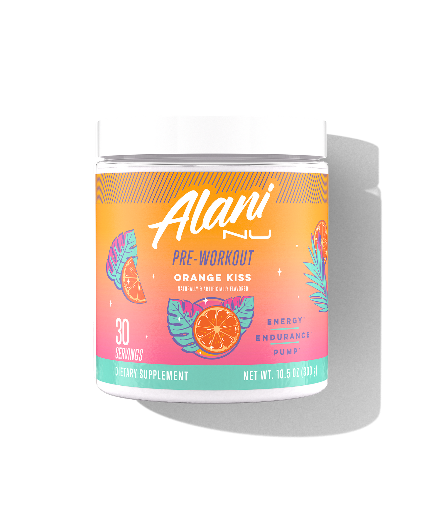 Orange Kiss Pre-Workout with L-Theanine, 30 Servings