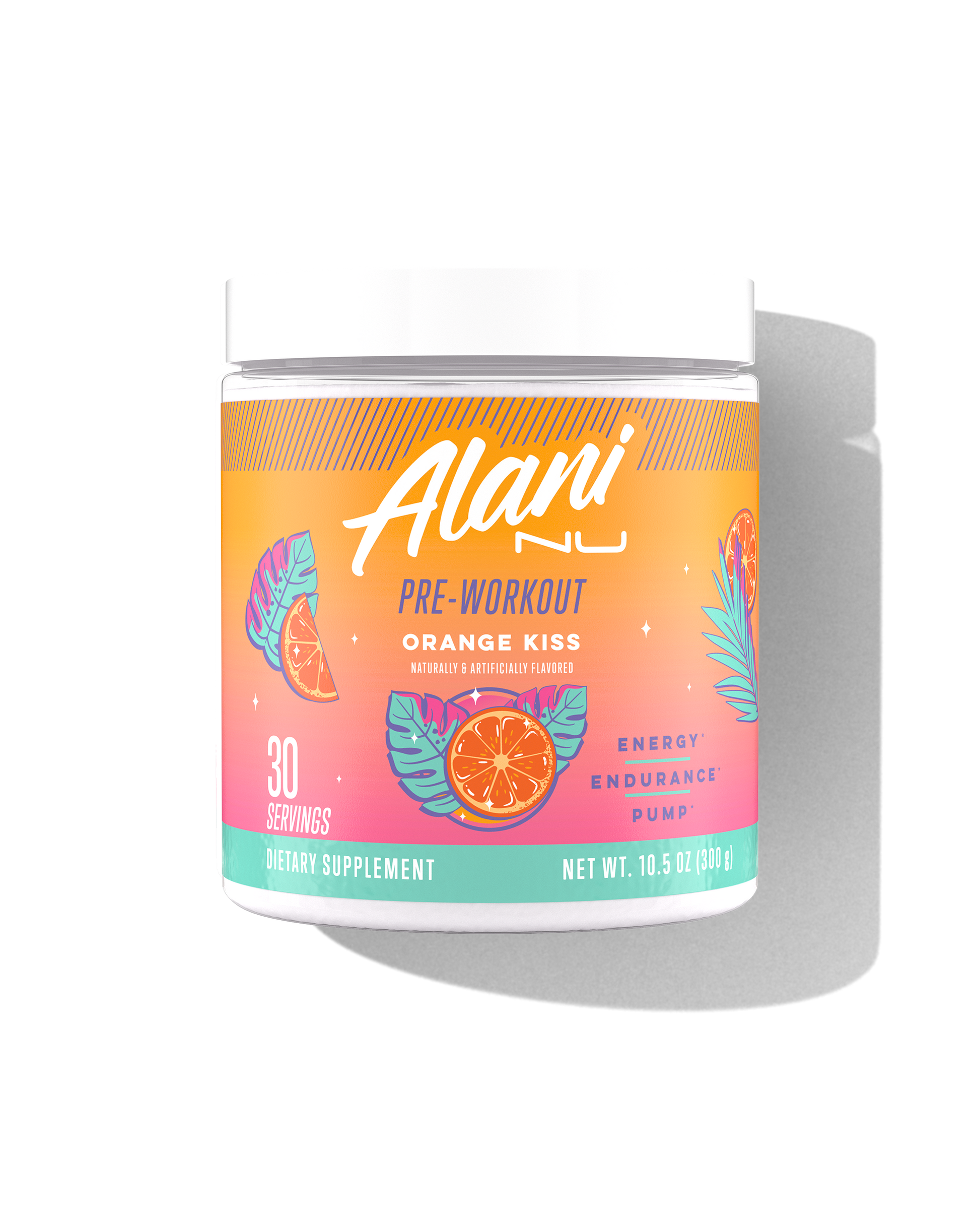 Orange Kiss Pre-Workout with L-Theanine, 30 Servings