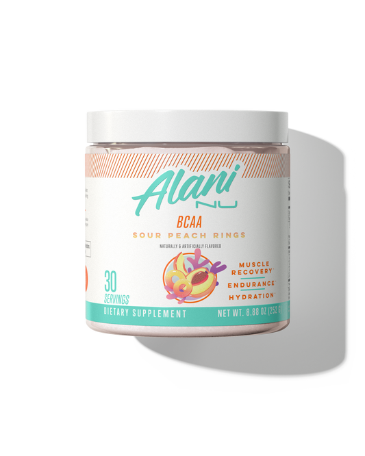 Sour Peach Rings BCAA with Electrolytes, 30 Servings