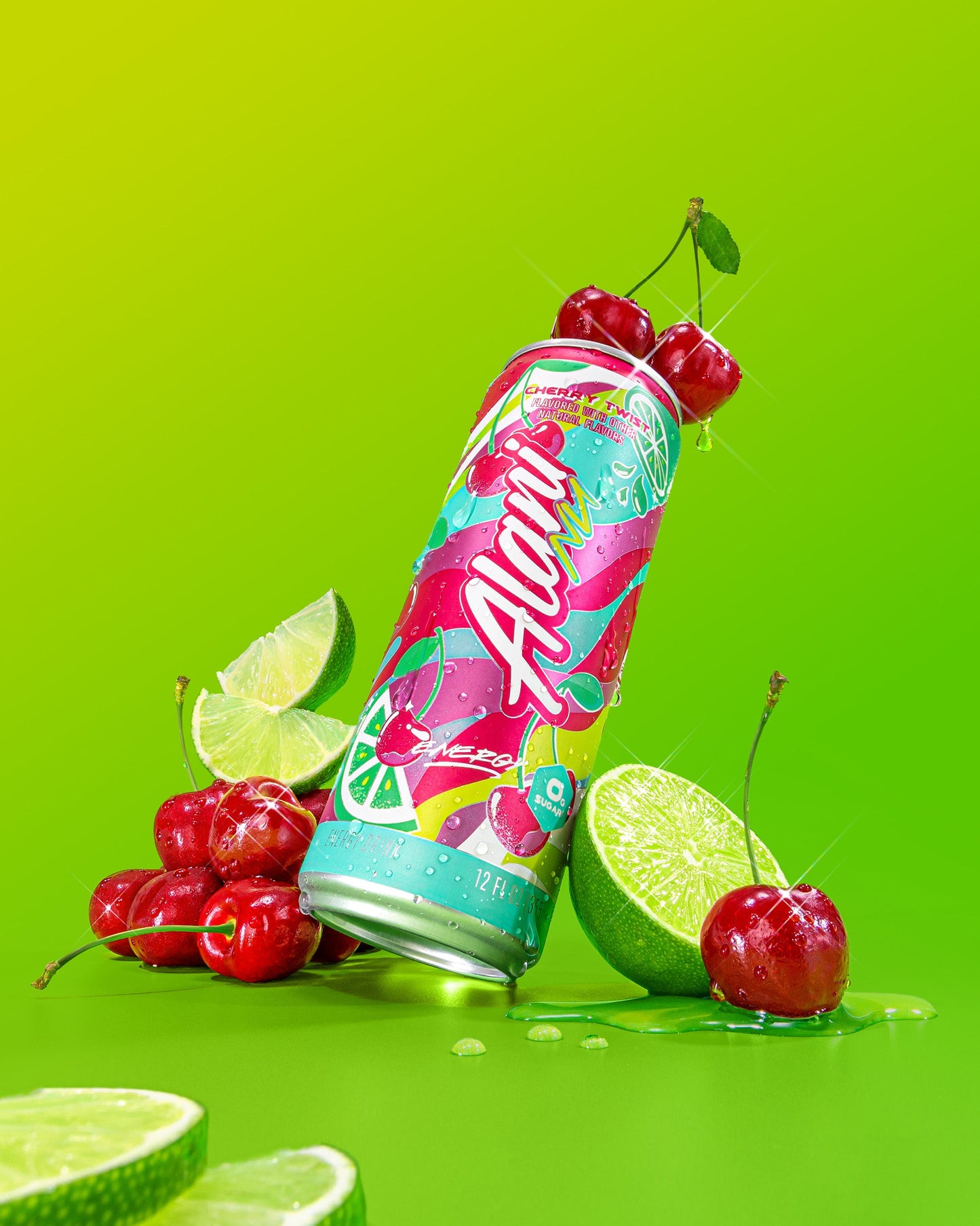 Cherry Twist Energy Drink and Pre-Workout Set