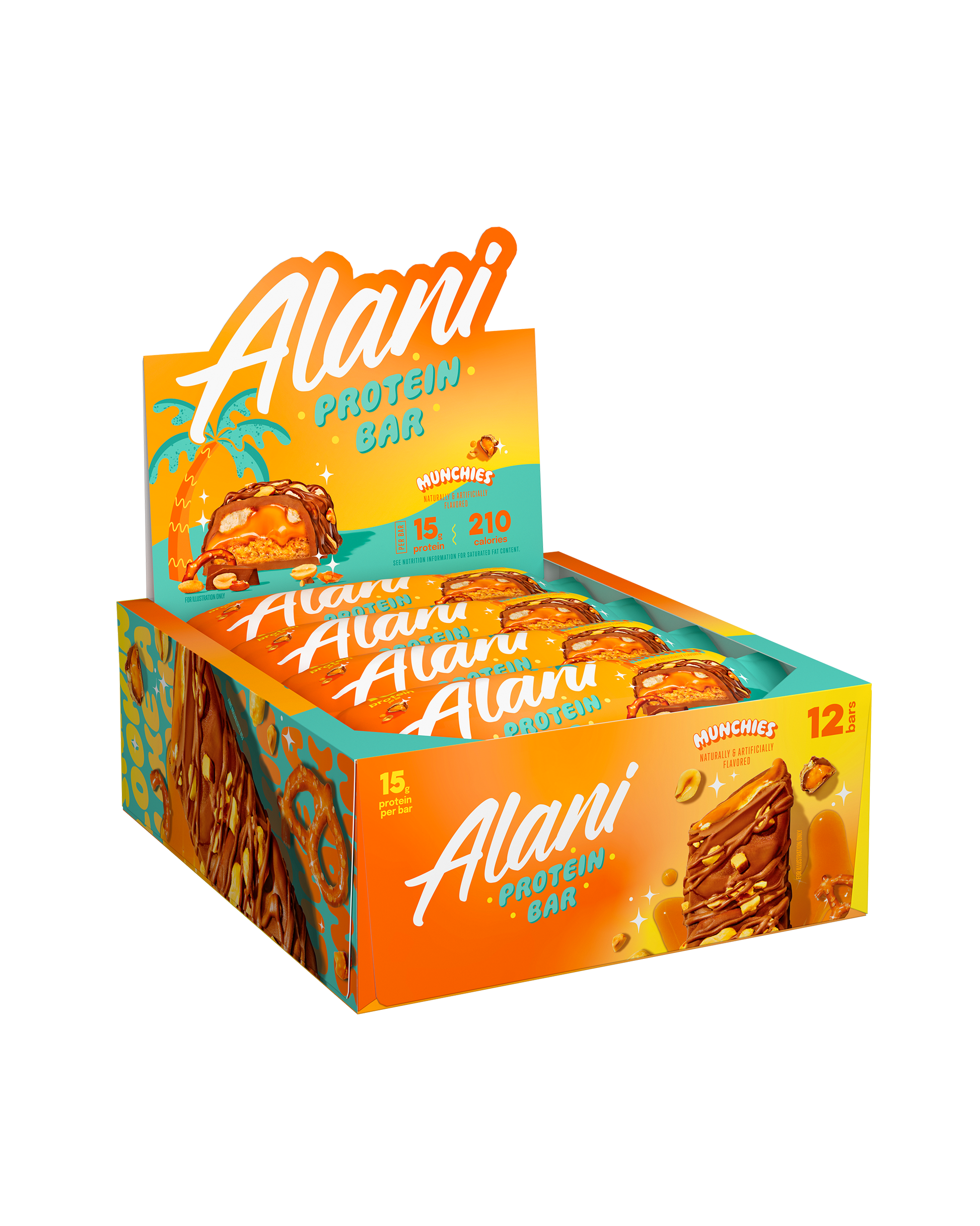 Munchies Sweet and Salty Protein Bars - 12 Pack