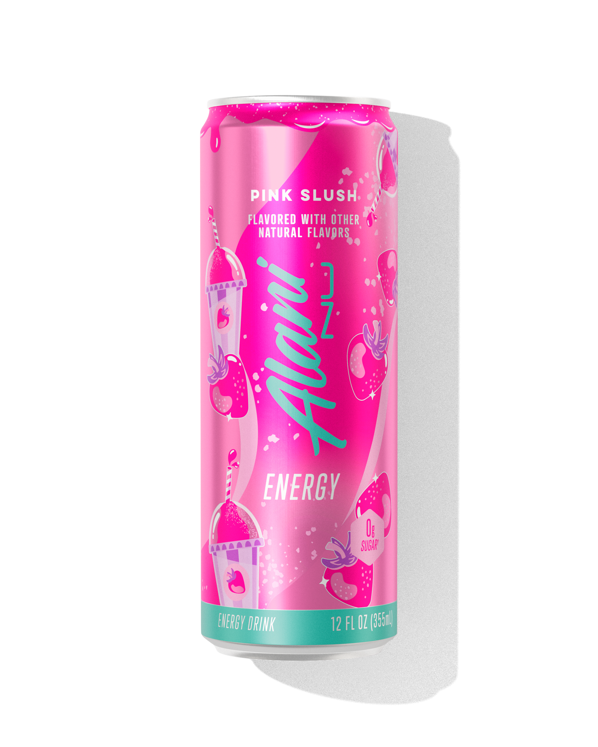 Pink Slush Energy Drink, 12-Pack