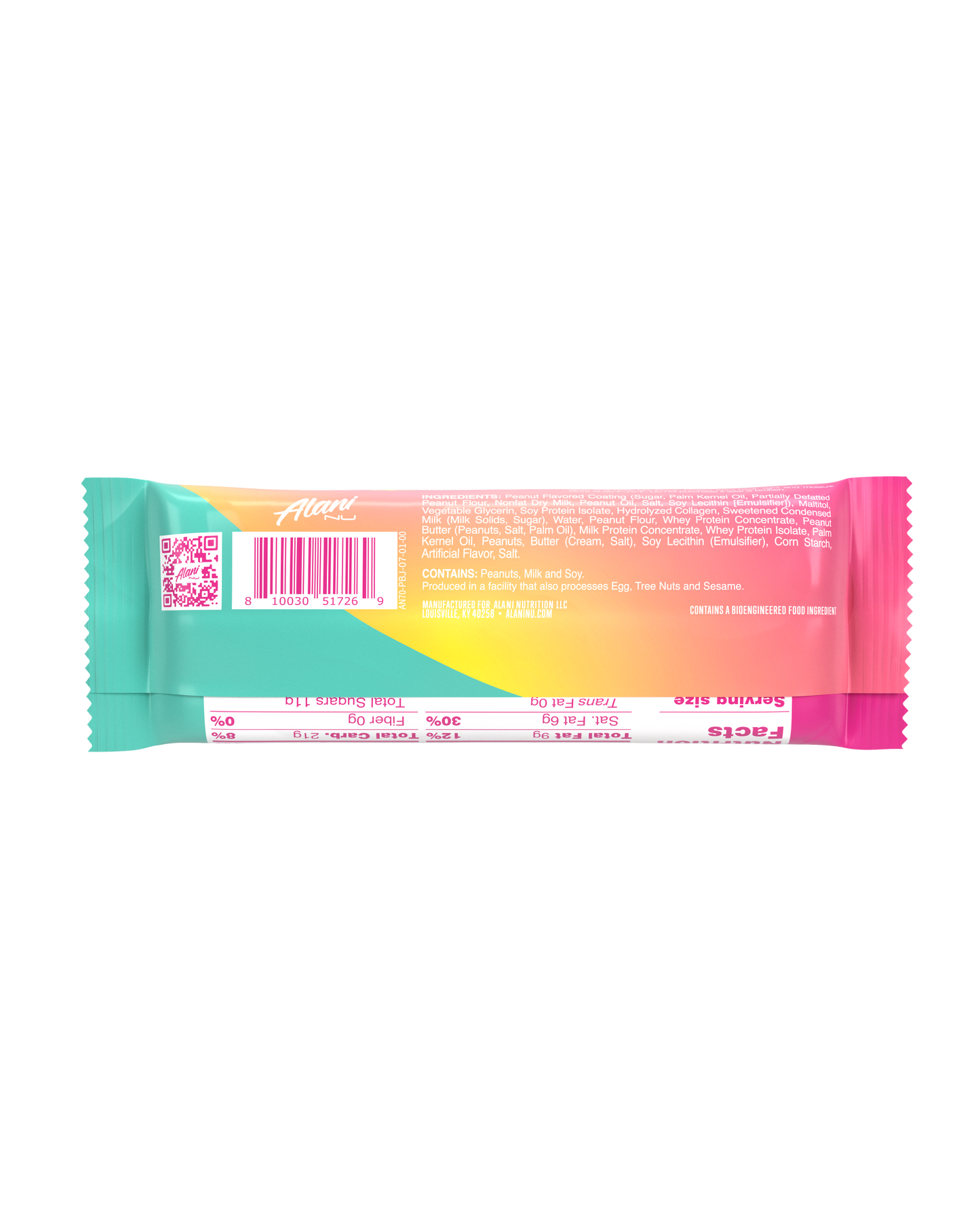 Gooey Peanut Butter and Jelly Protein Bars - 12 Pack