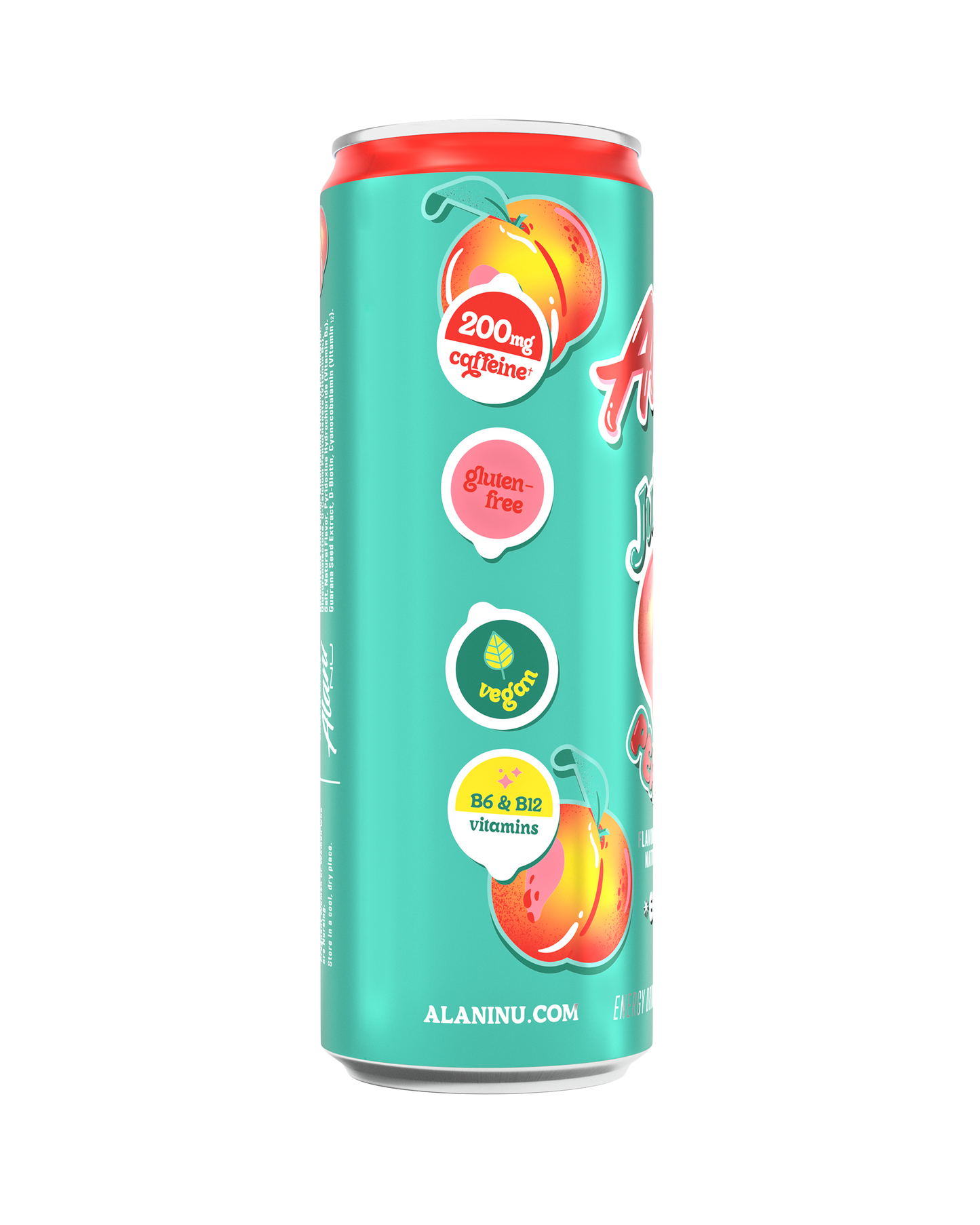 Juicy Peach Alani Nu Energy Drink, 12 Pack