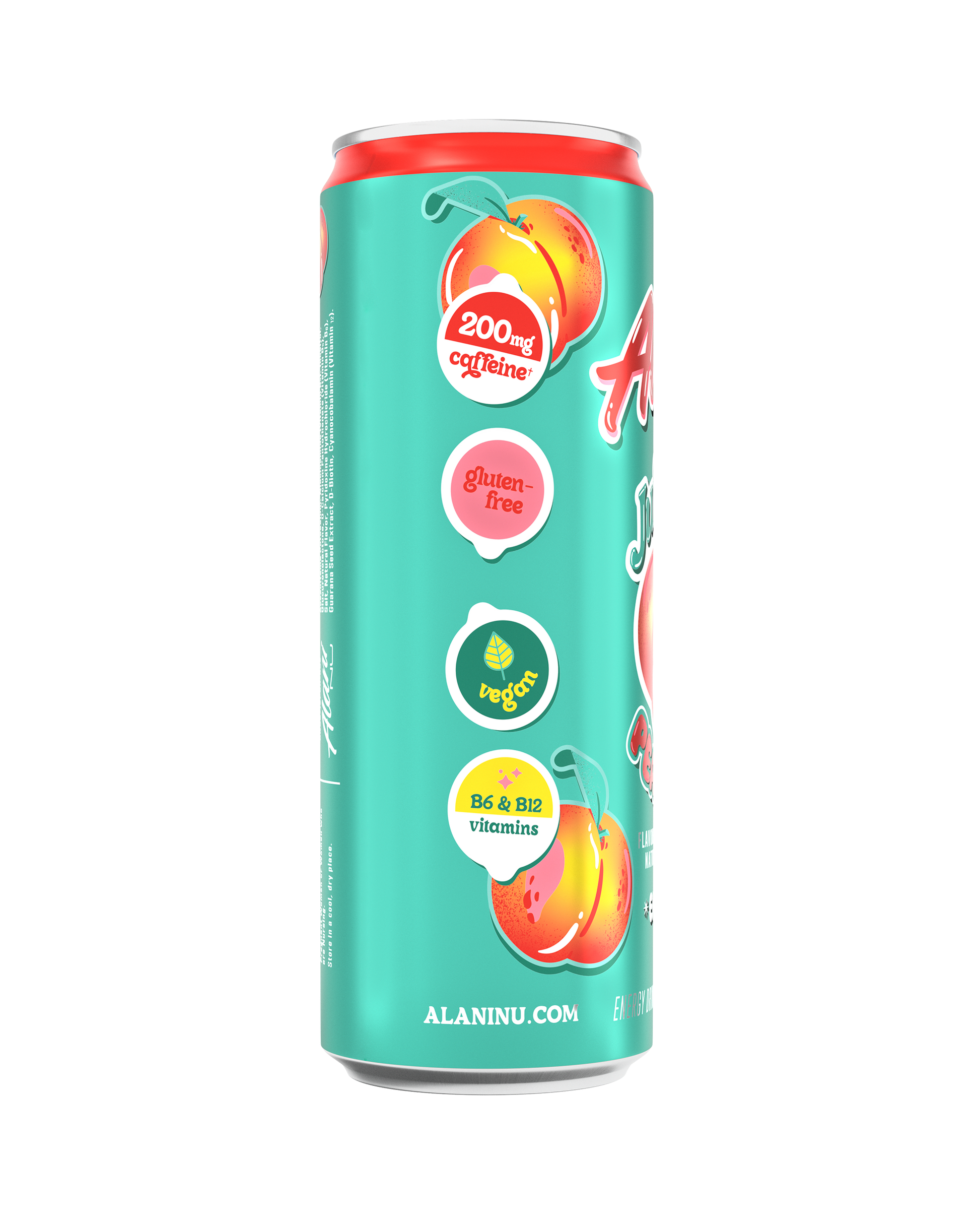 Juicy Peach Alani Nu Energy Drink, 12 Pack